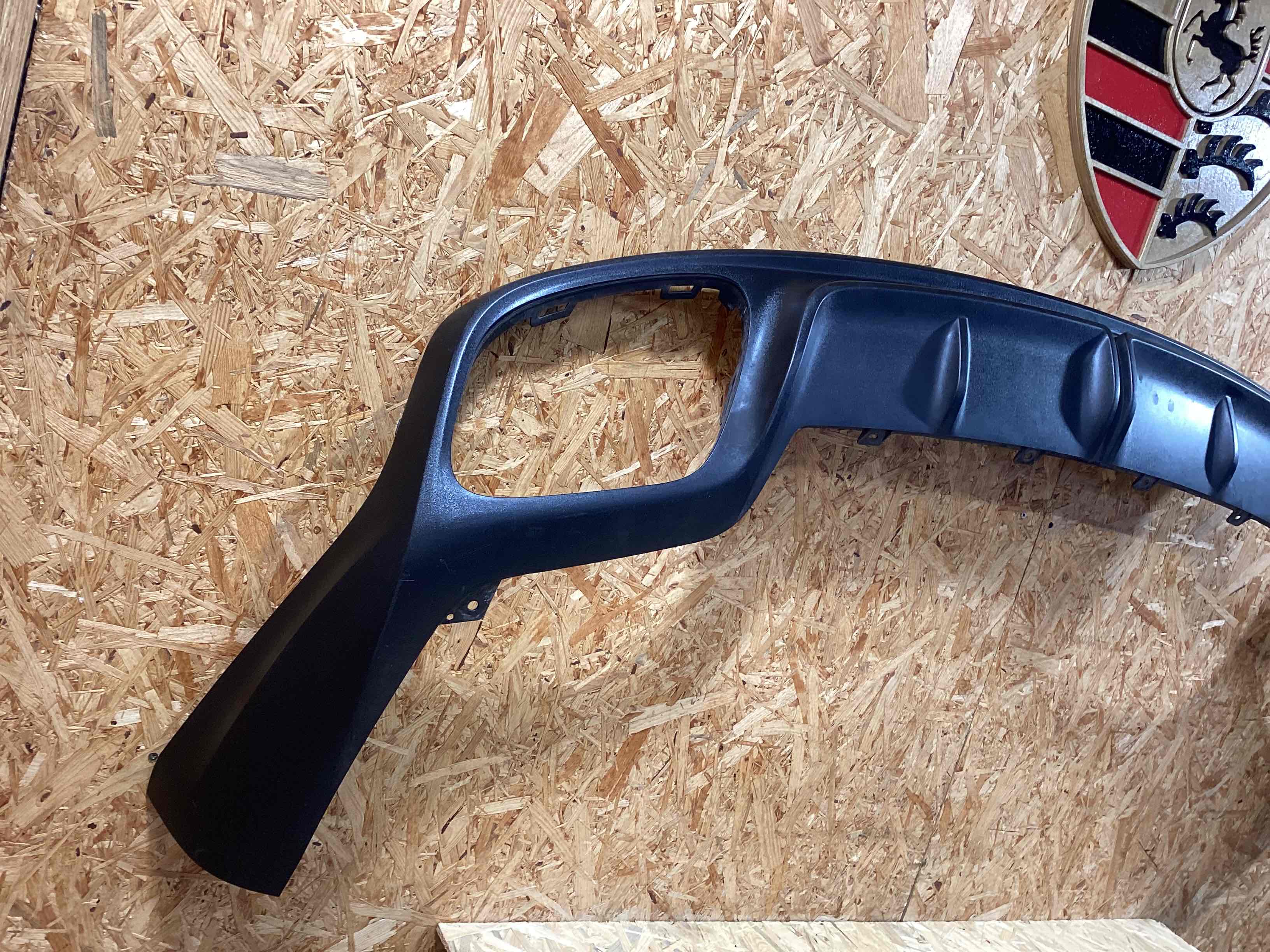 Накладка на бампер Porsche Panamera 200426-122