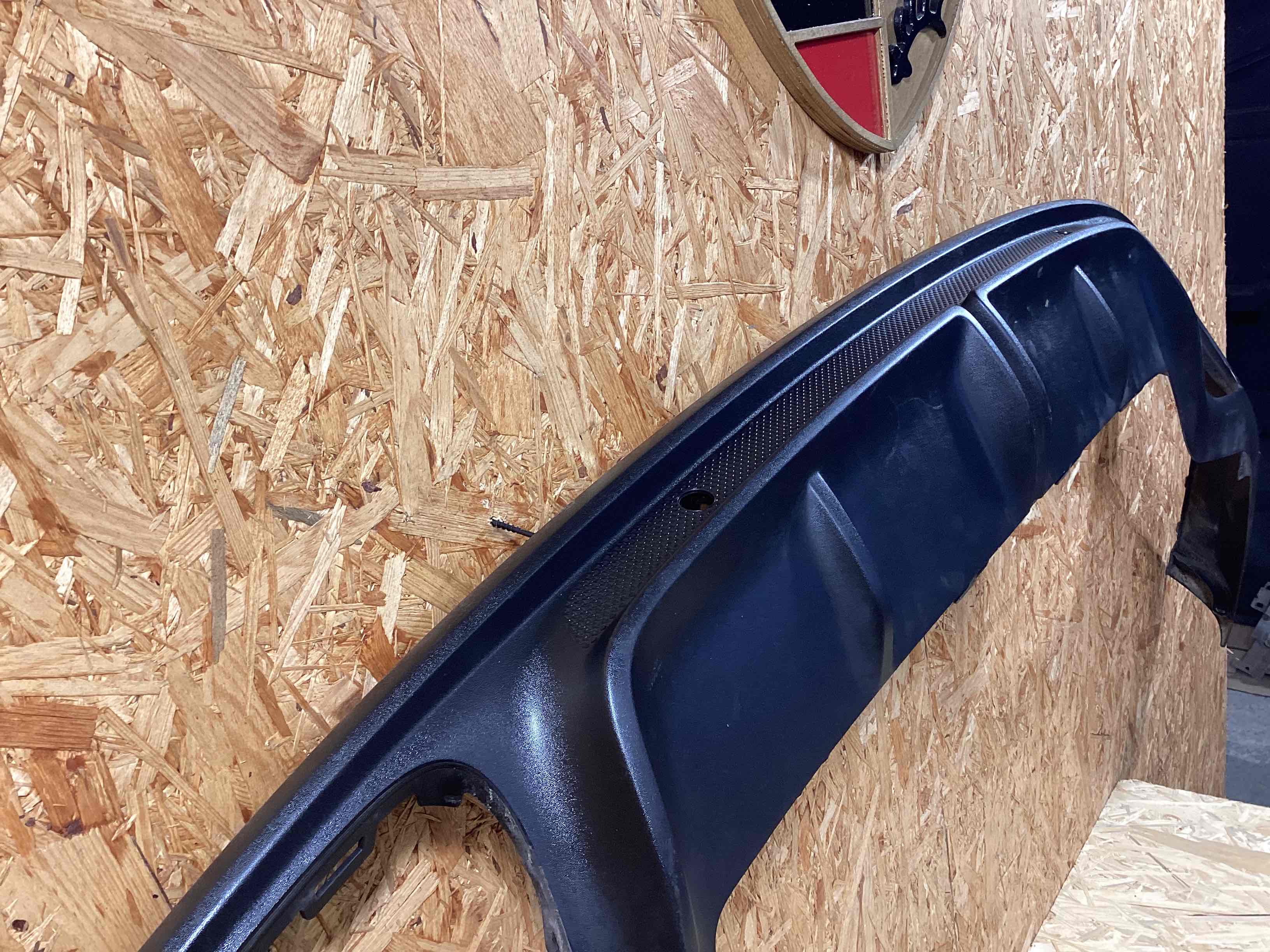 Накладка на бампер Porsche Panamera 200426-122