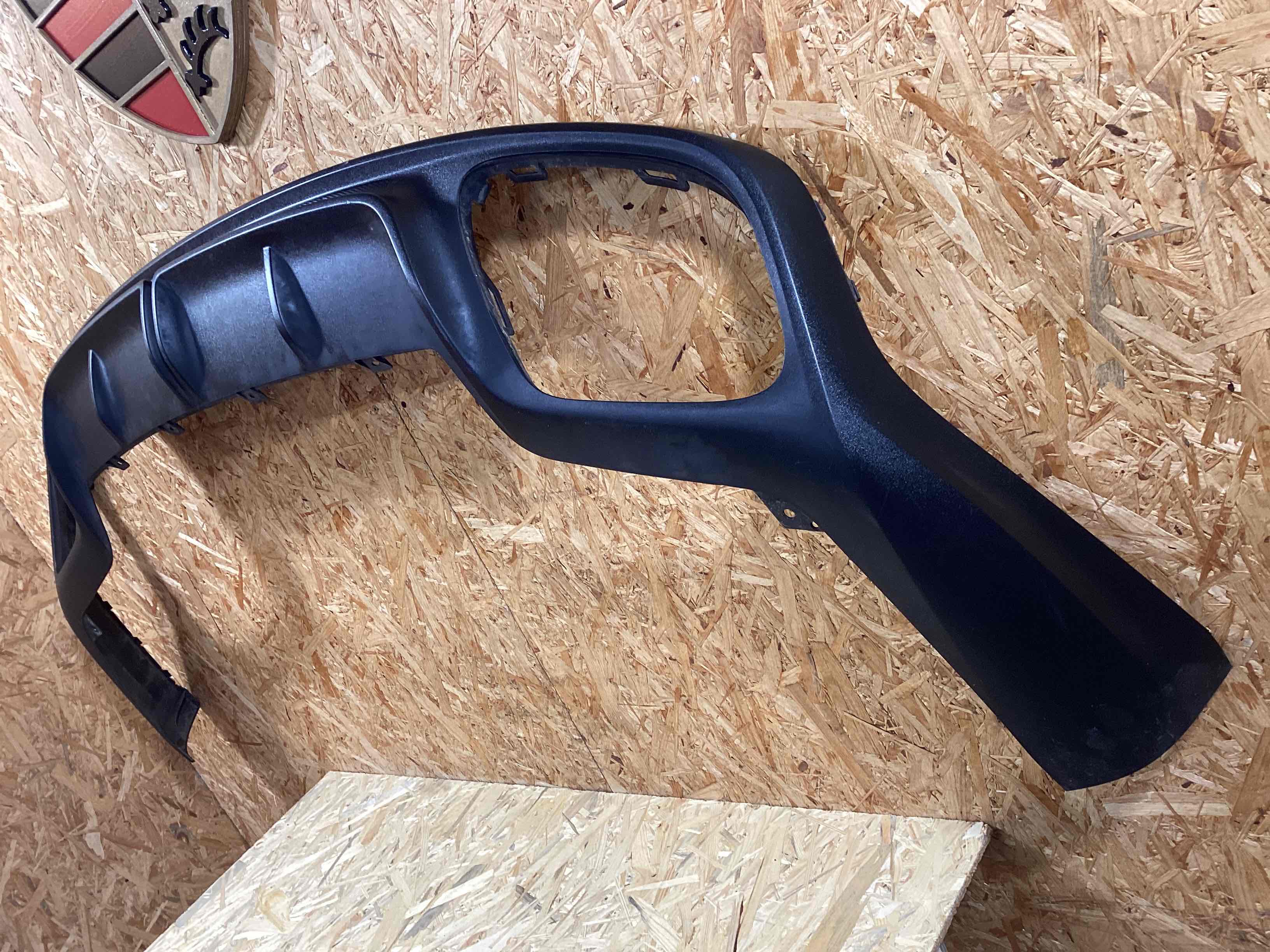 Накладка на бампер Porsche Panamera 200426-122