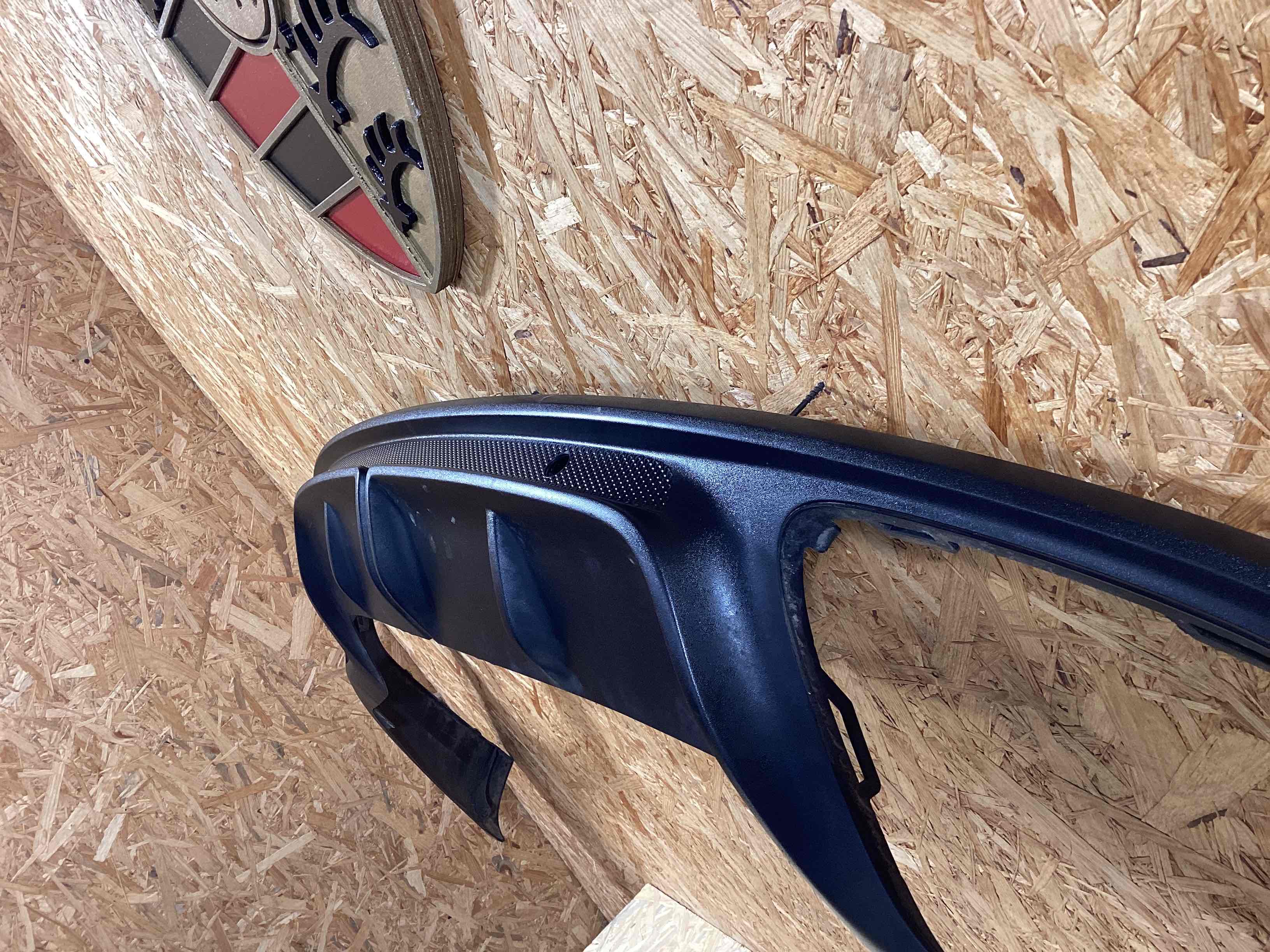 Накладка на бампер Porsche Panamera 200426-122