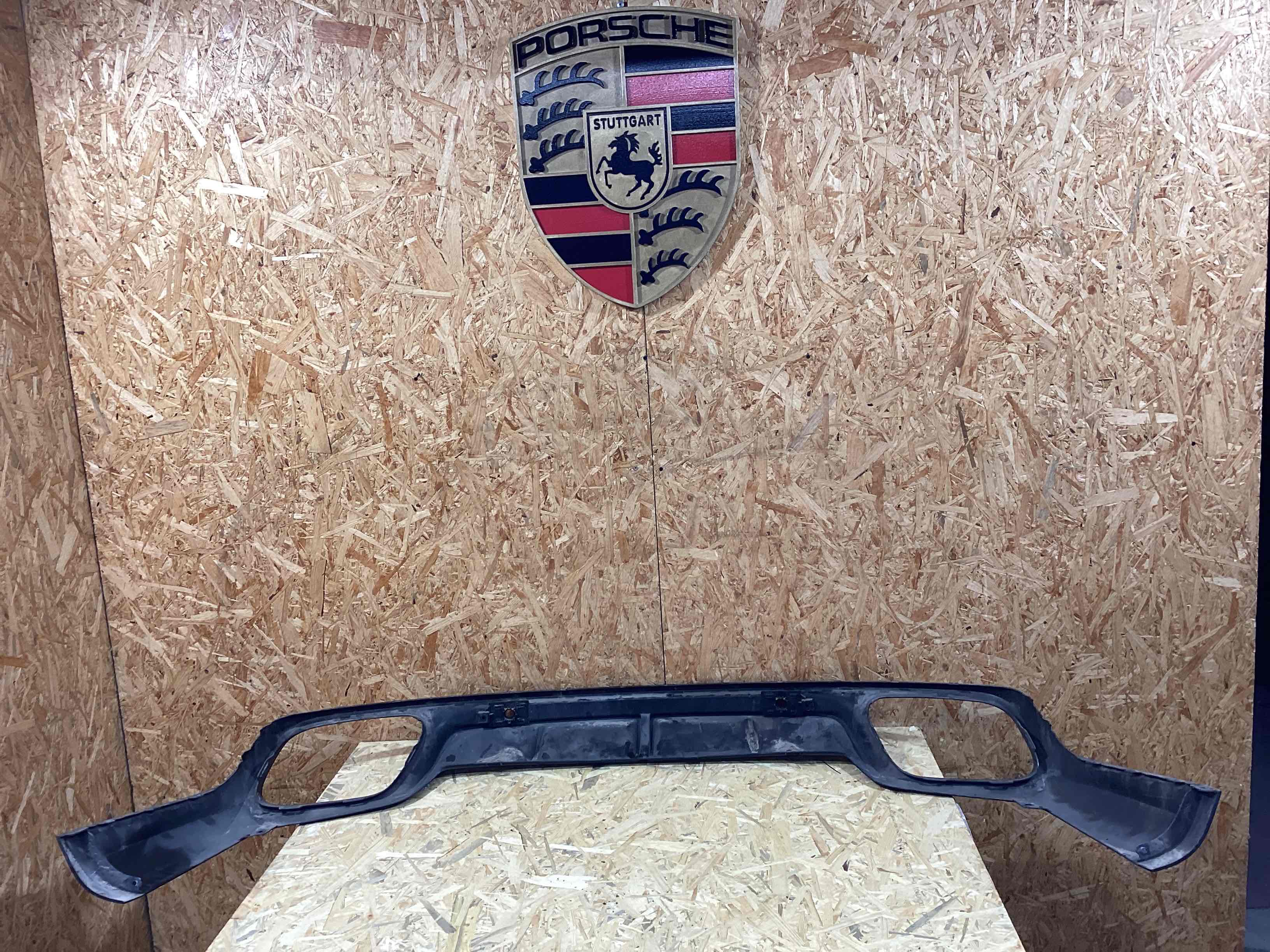 Накладка на бампер Porsche Panamera 200426-122