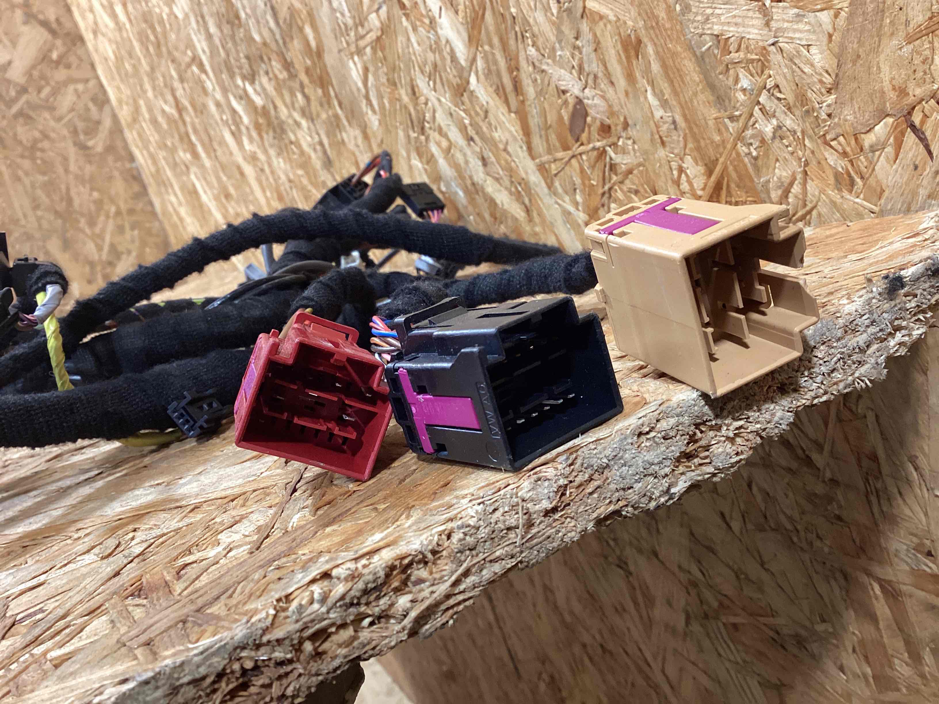 Электропроводка (коса) Porsche Taycan 210126-112