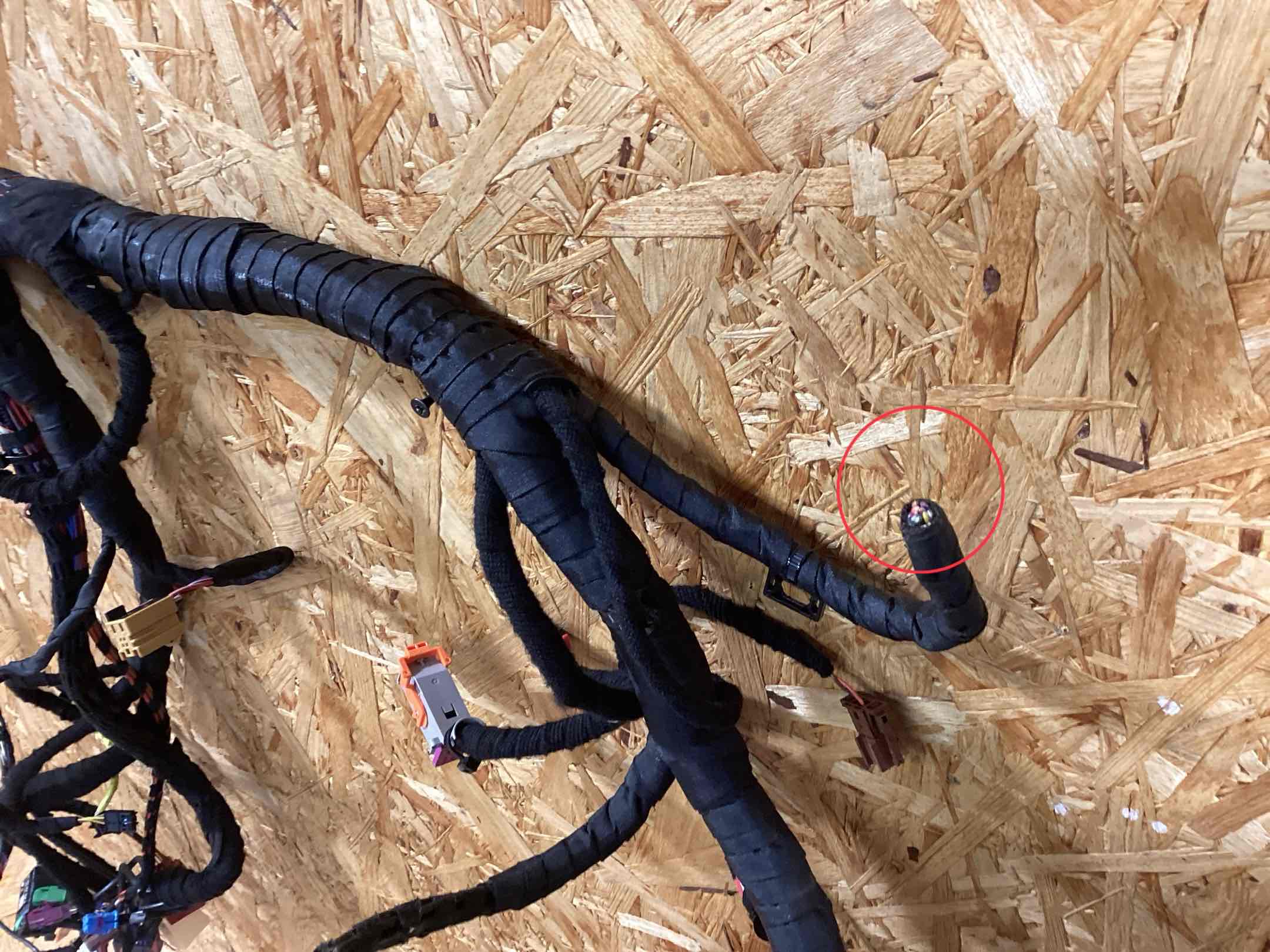 Электропроводка (коса) Porsche Taycan 210126-112