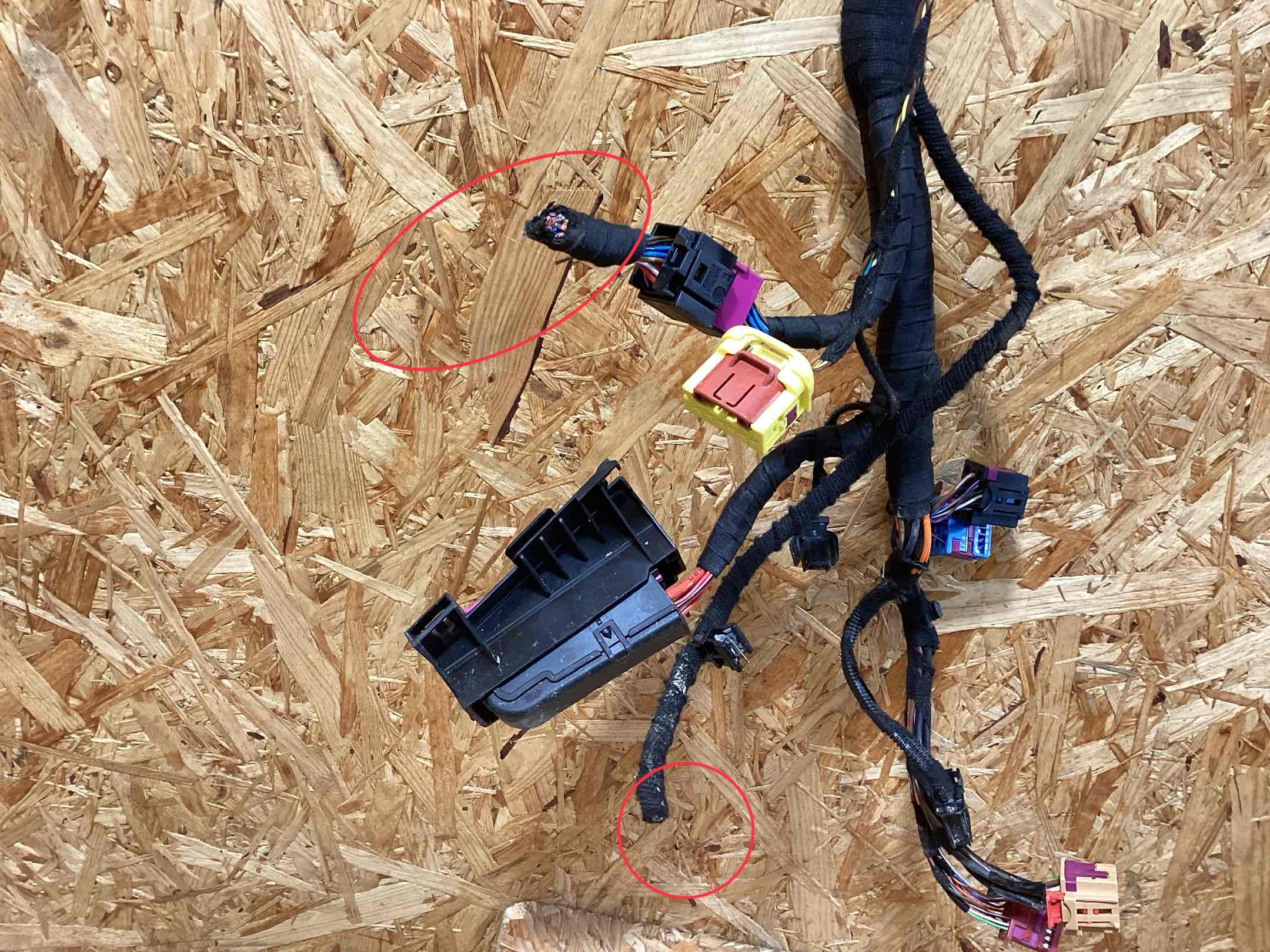 Электропроводка (коса) Porsche Taycan 210126-112