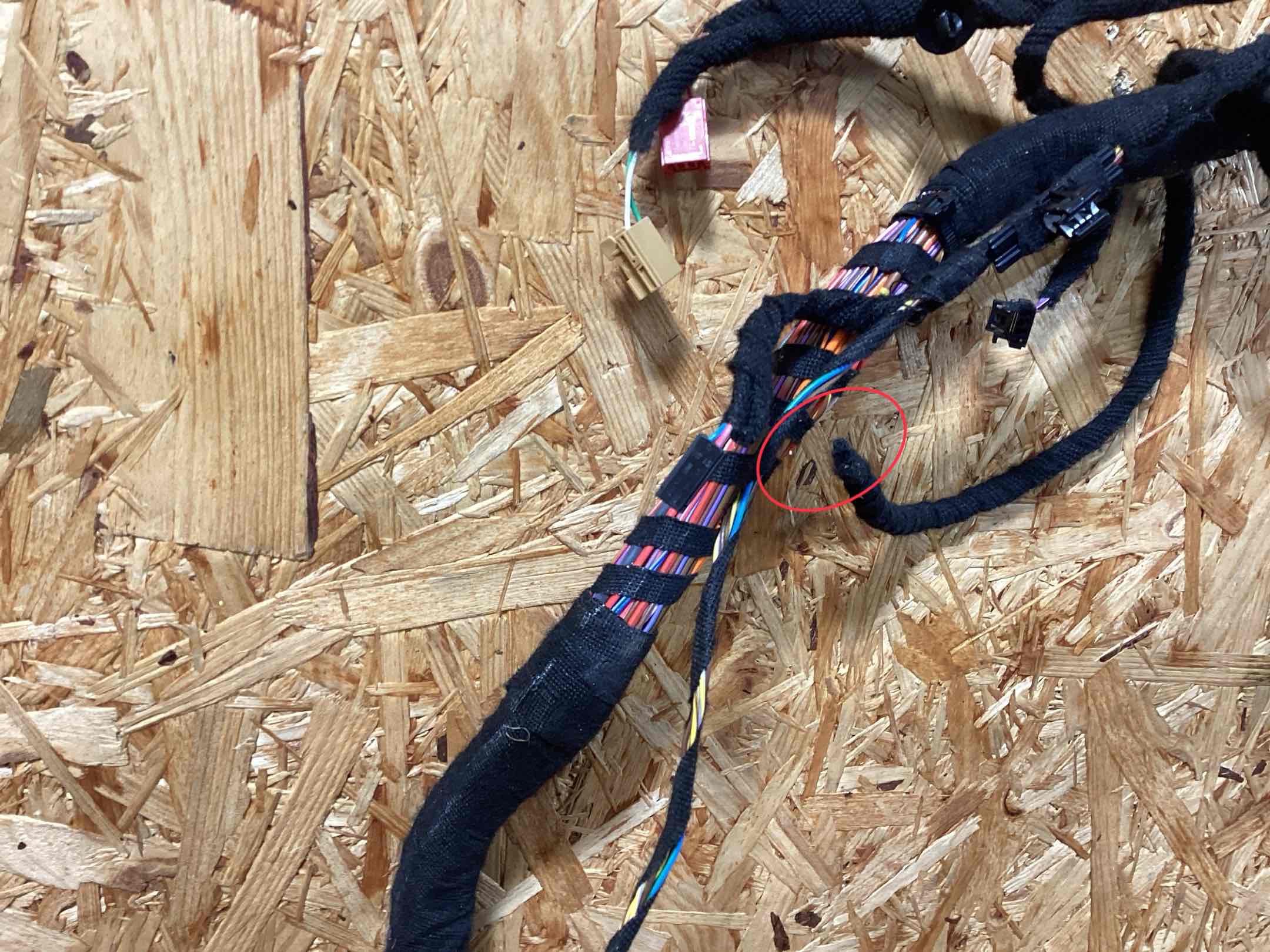 Электропроводка (коса) Porsche Taycan 210126-112