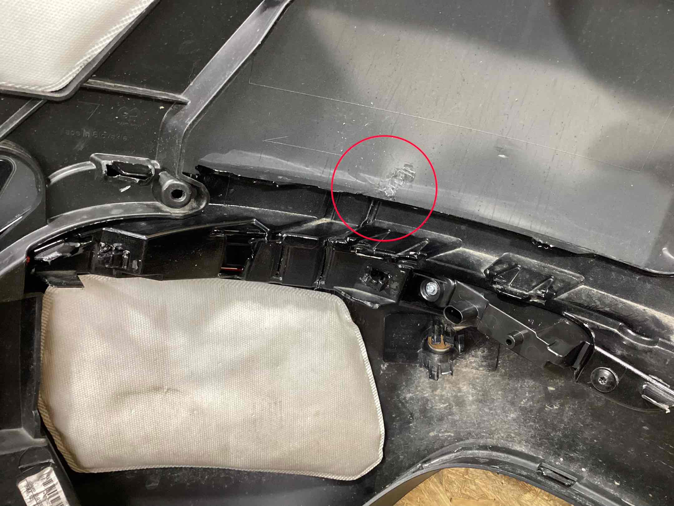 Бампер задний Porsche Cayenne 210926-101