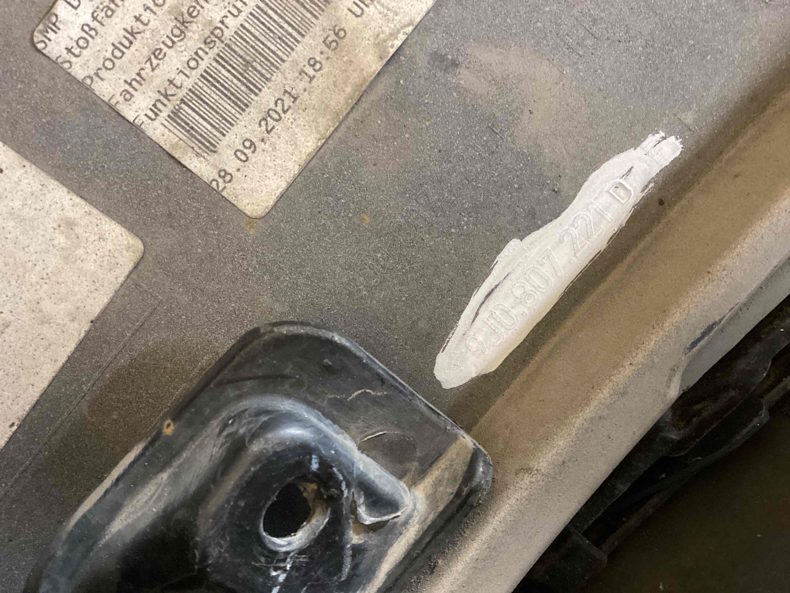 Бампер передний Porsche Taycan 211125-101