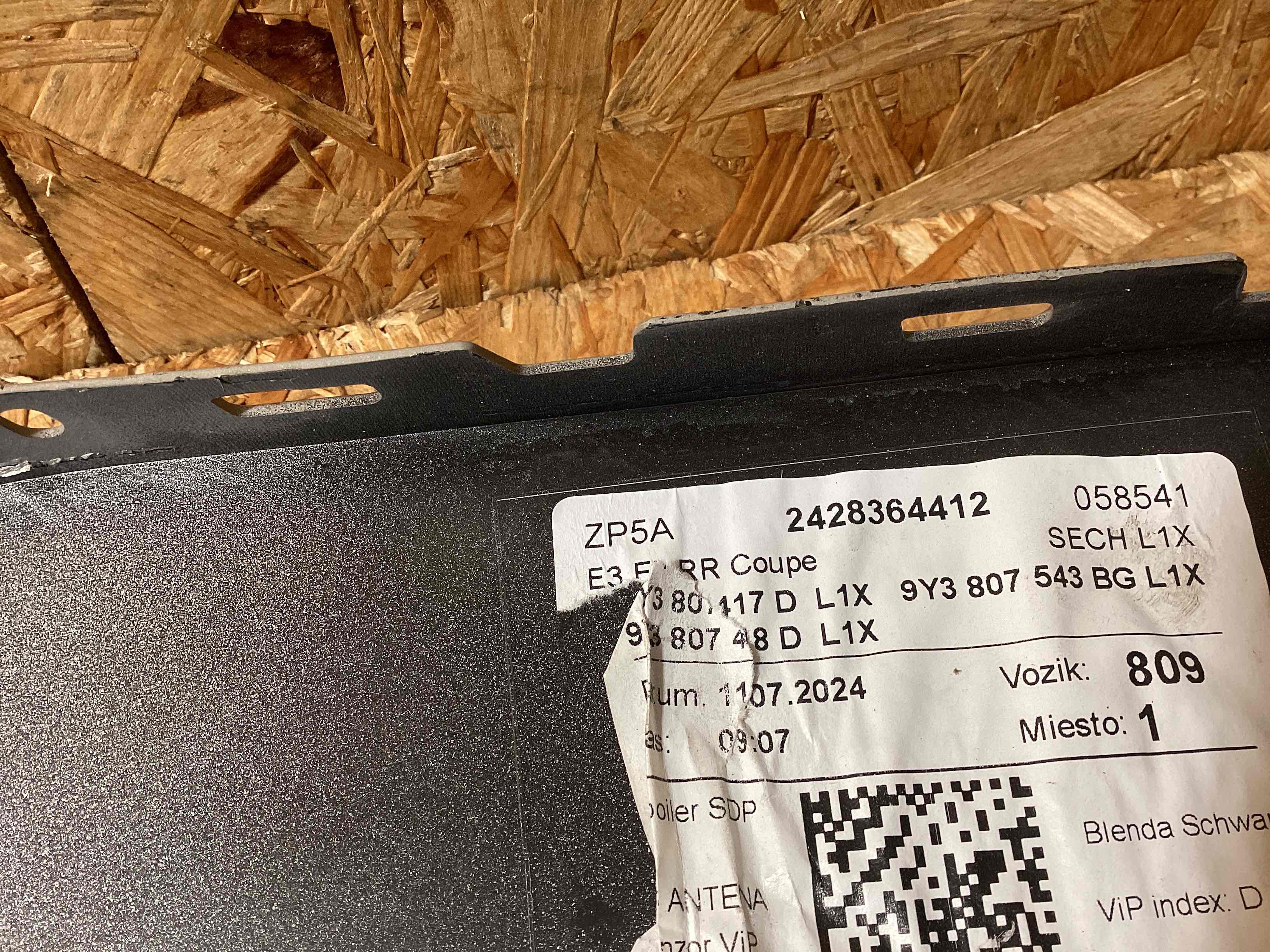 Бампер задний Porsche Cayenne 211125-104