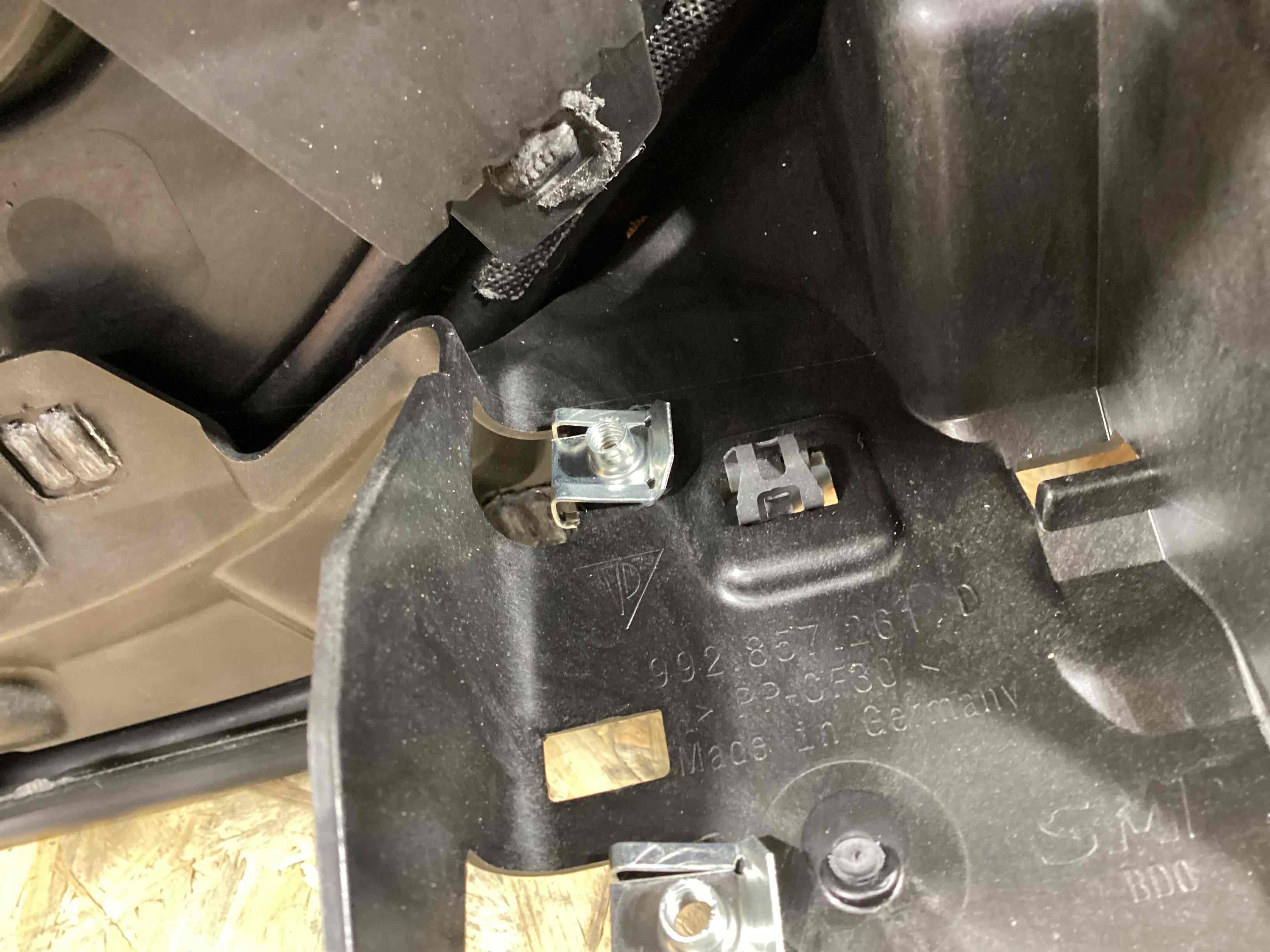 Панель передняя салона (торпедо) Porsche 911 220626-101