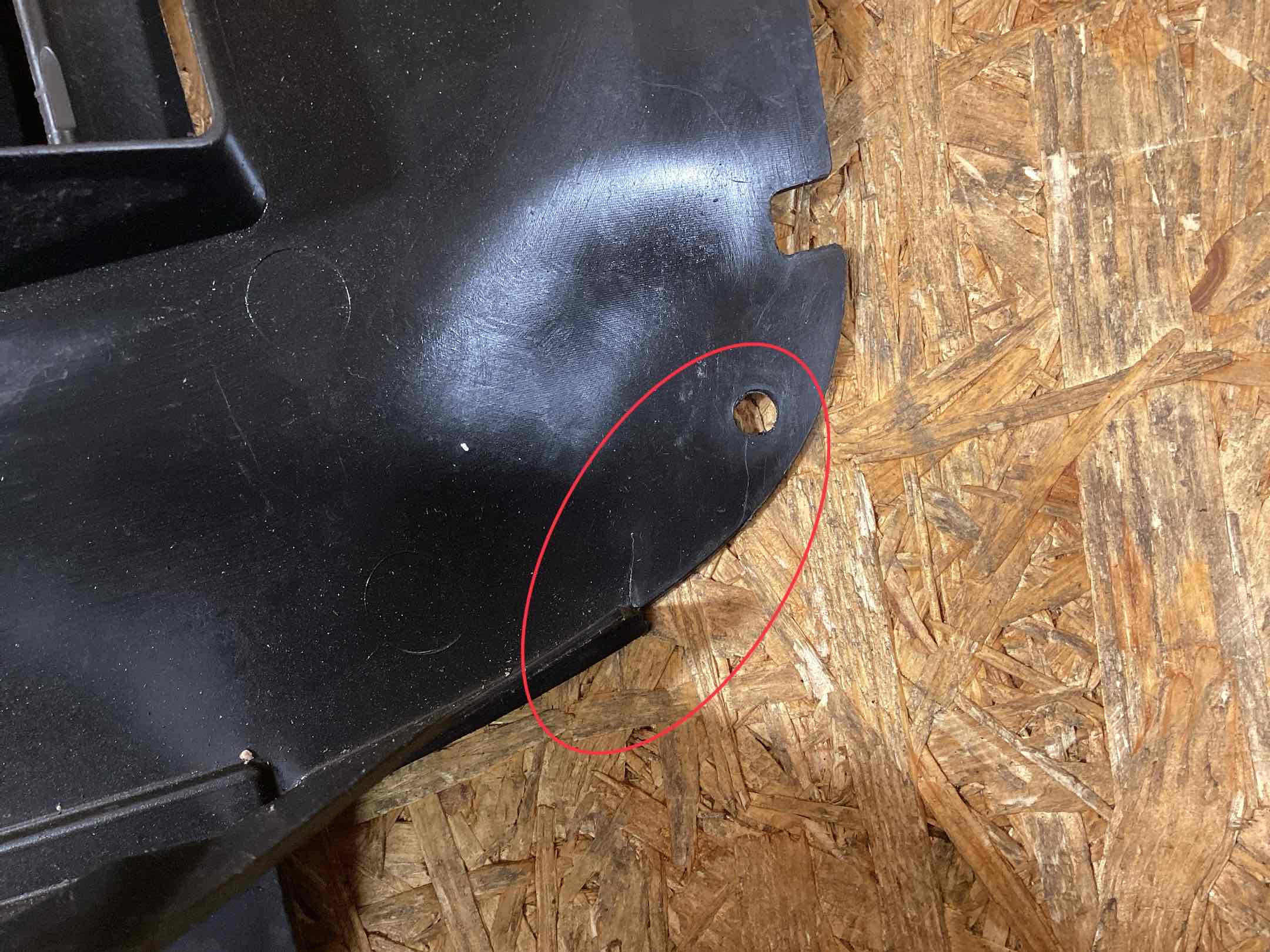 Защита арок передняя левая (подкрылок) Porsche Panamera 221225-128