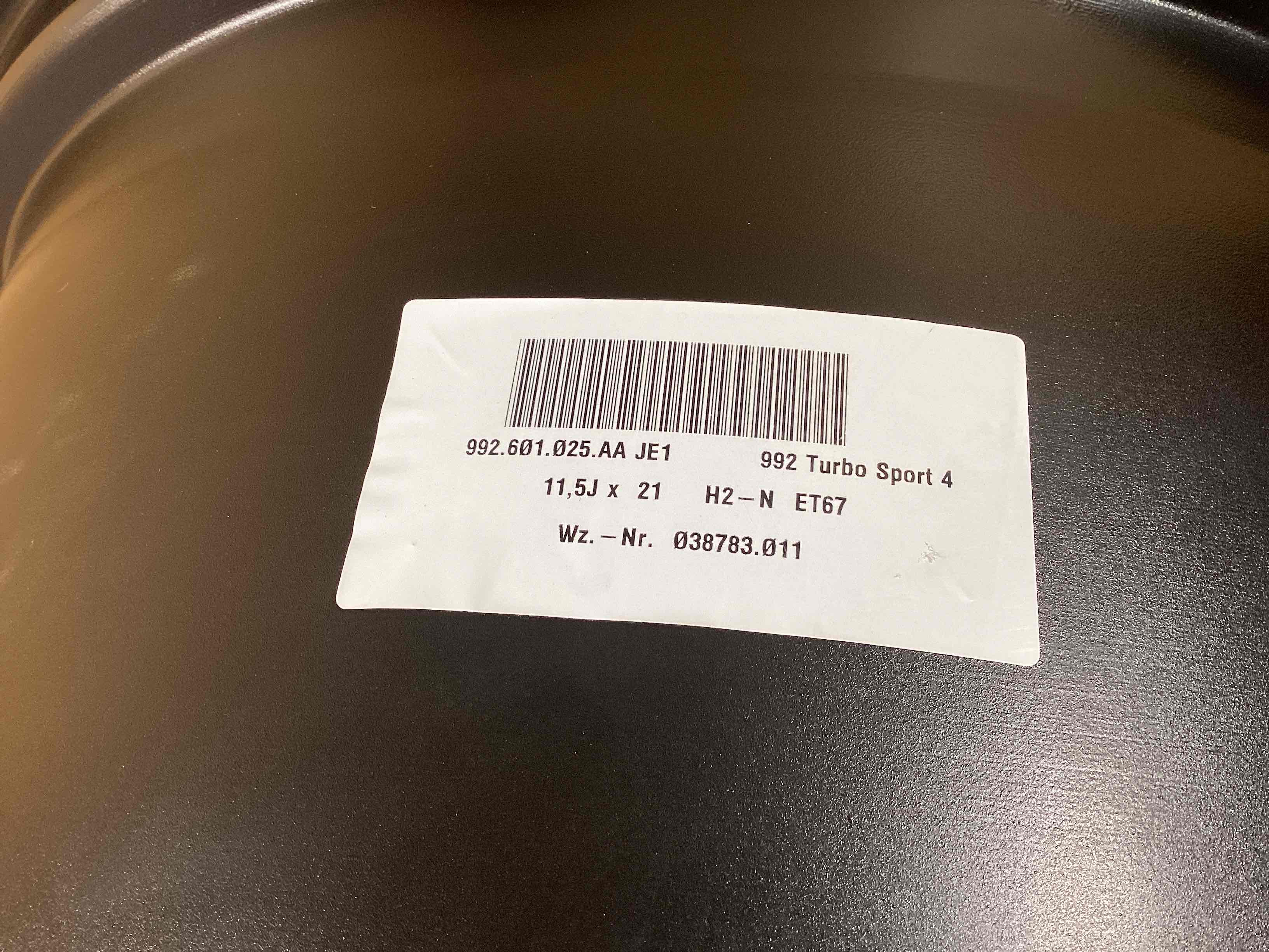 Диск Porsche 911 230126-101