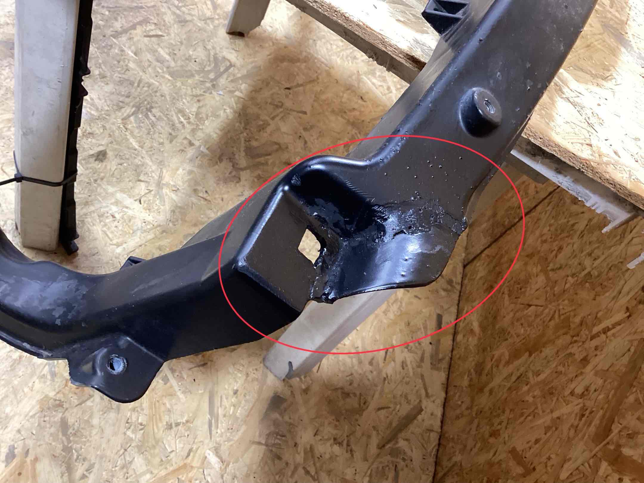 Передняя панель крепления облицовки (телевизор) Land Rover Range Rover Sport L494 230326-103