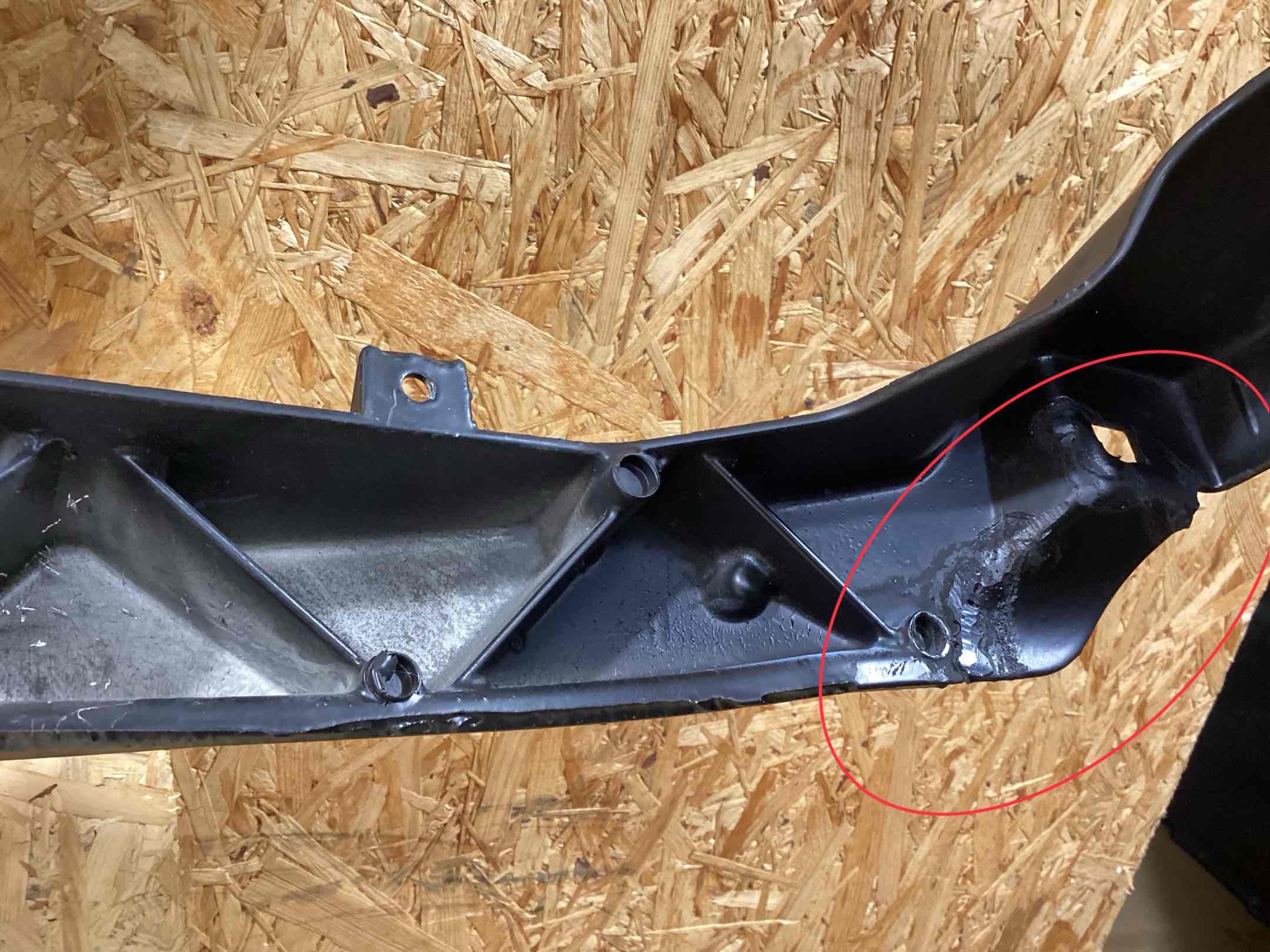 Передняя панель крепления облицовки (телевизор) Land Rover Range Rover Sport L494 230326-103