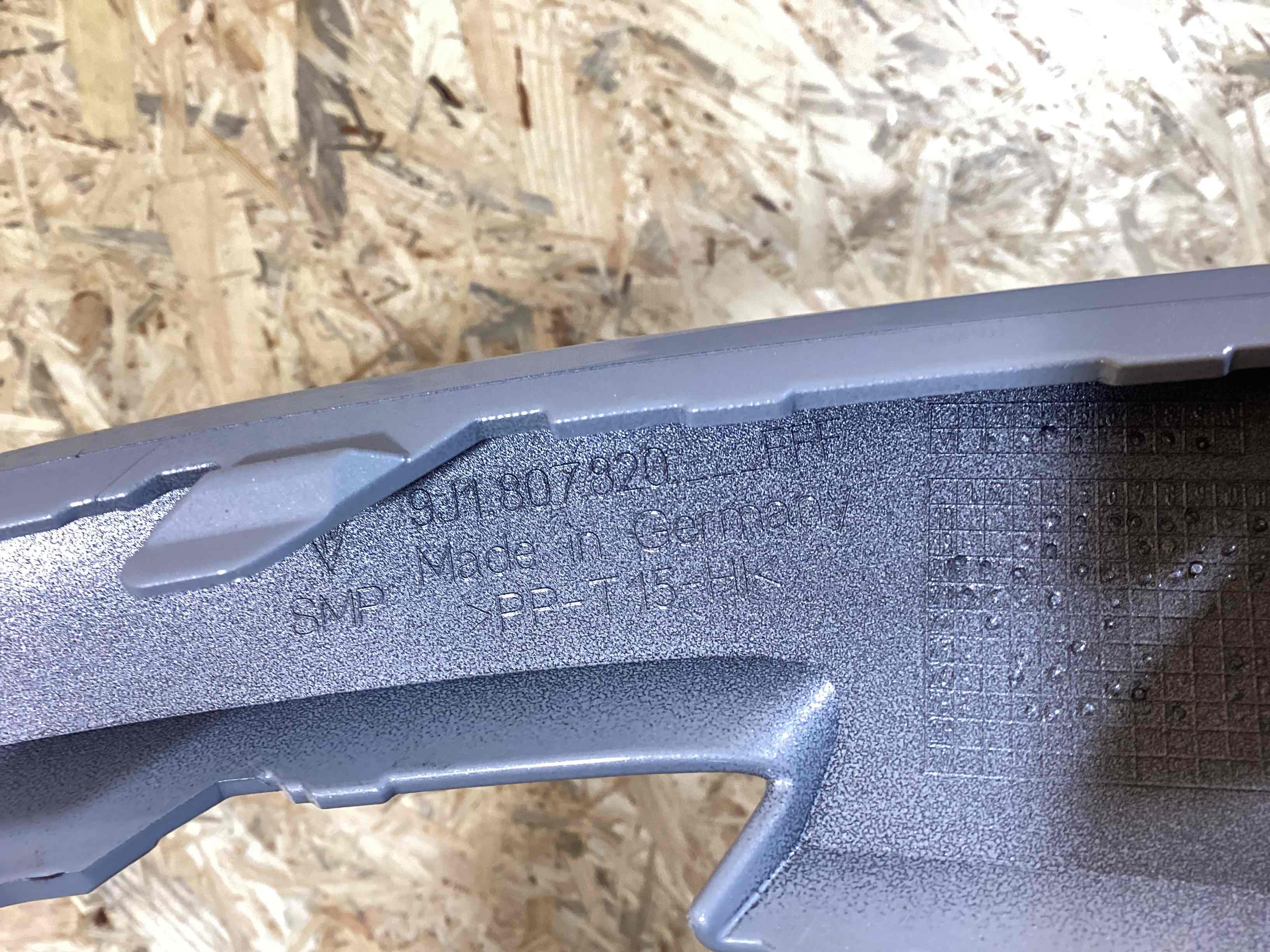 Заглушка, вставка (решетка) в бампер Porsche Taycan 230326-108