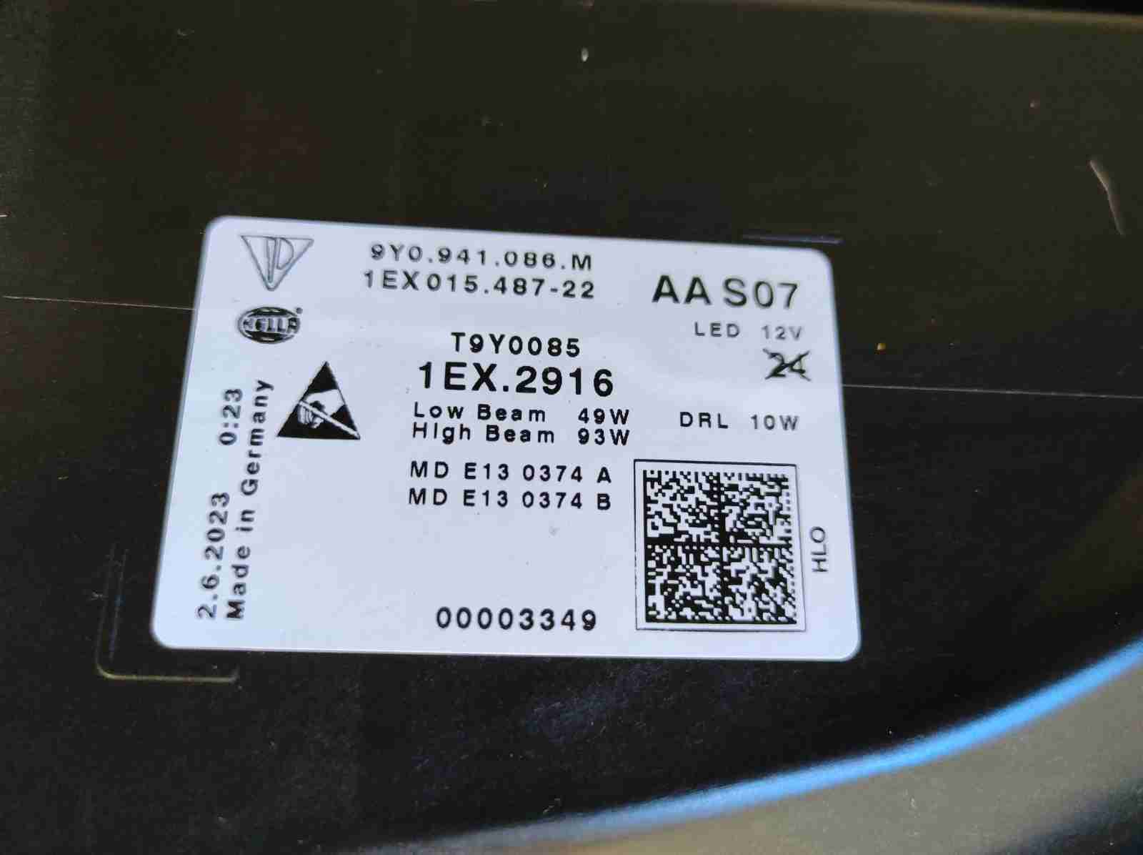 Фара левая Porsche Cayenne 230426-103