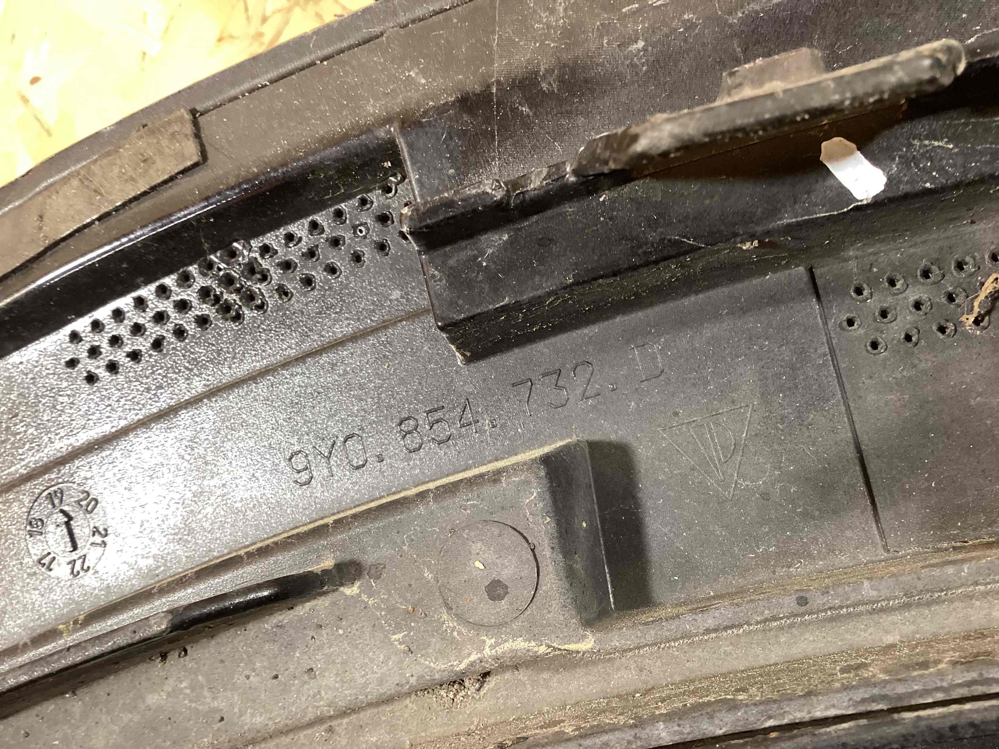 Молдинг арки, накладка на арку Porsche Cayenne 230426-107