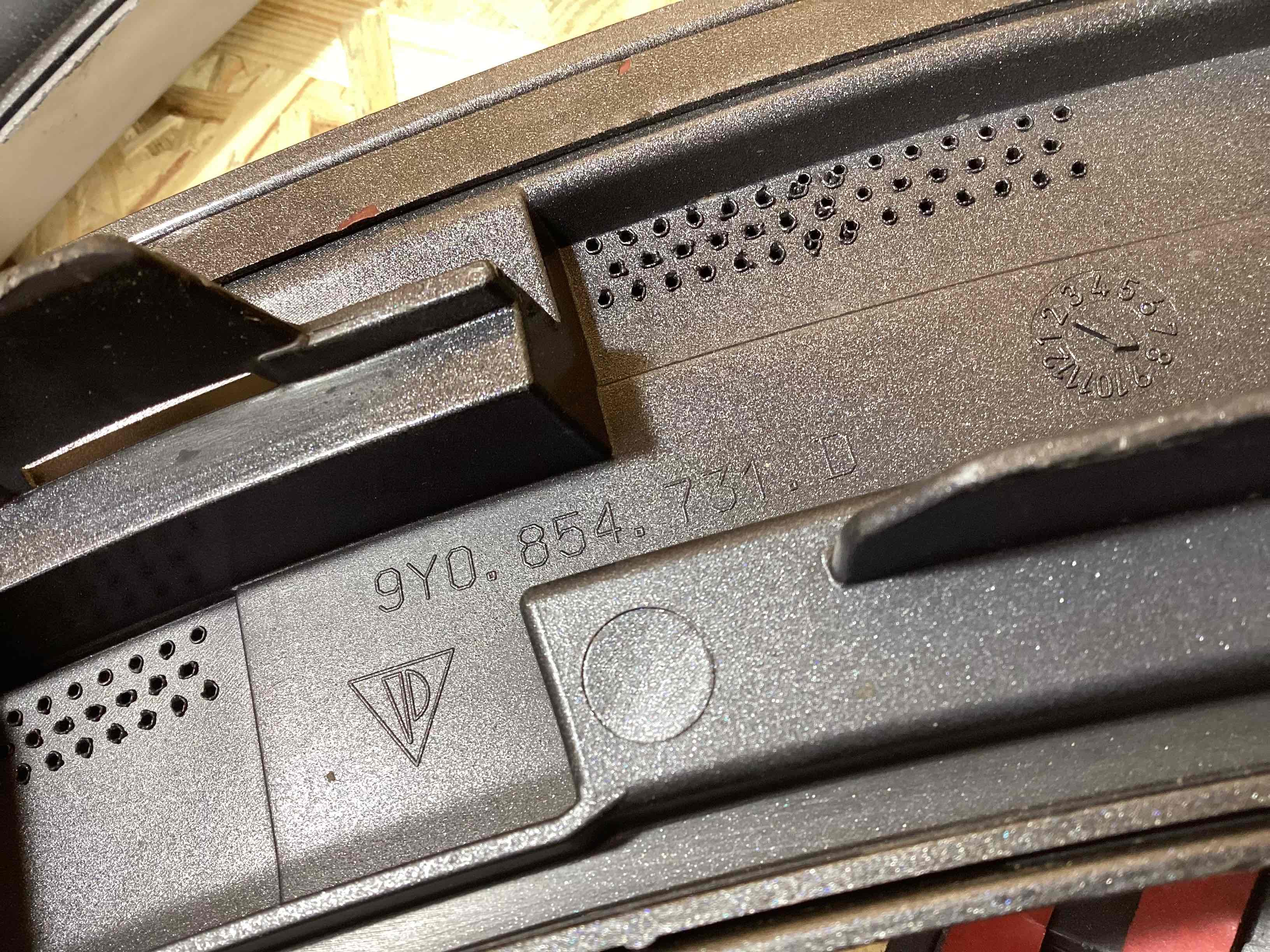 Молдинг арки, накладка на арку Porsche Cayenne 230426-107