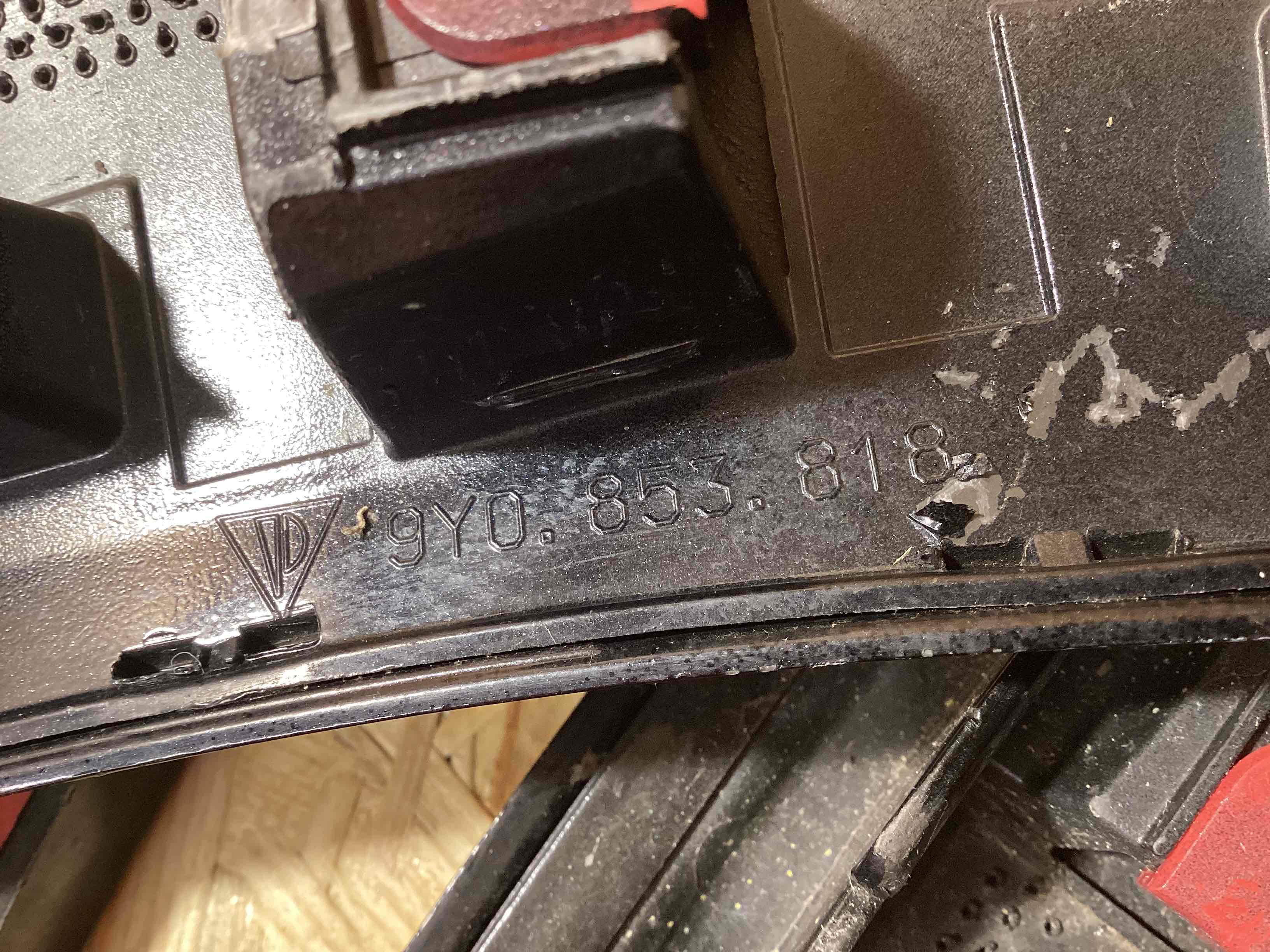 Молдинг арки, накладка на арку Porsche Cayenne 230426-109