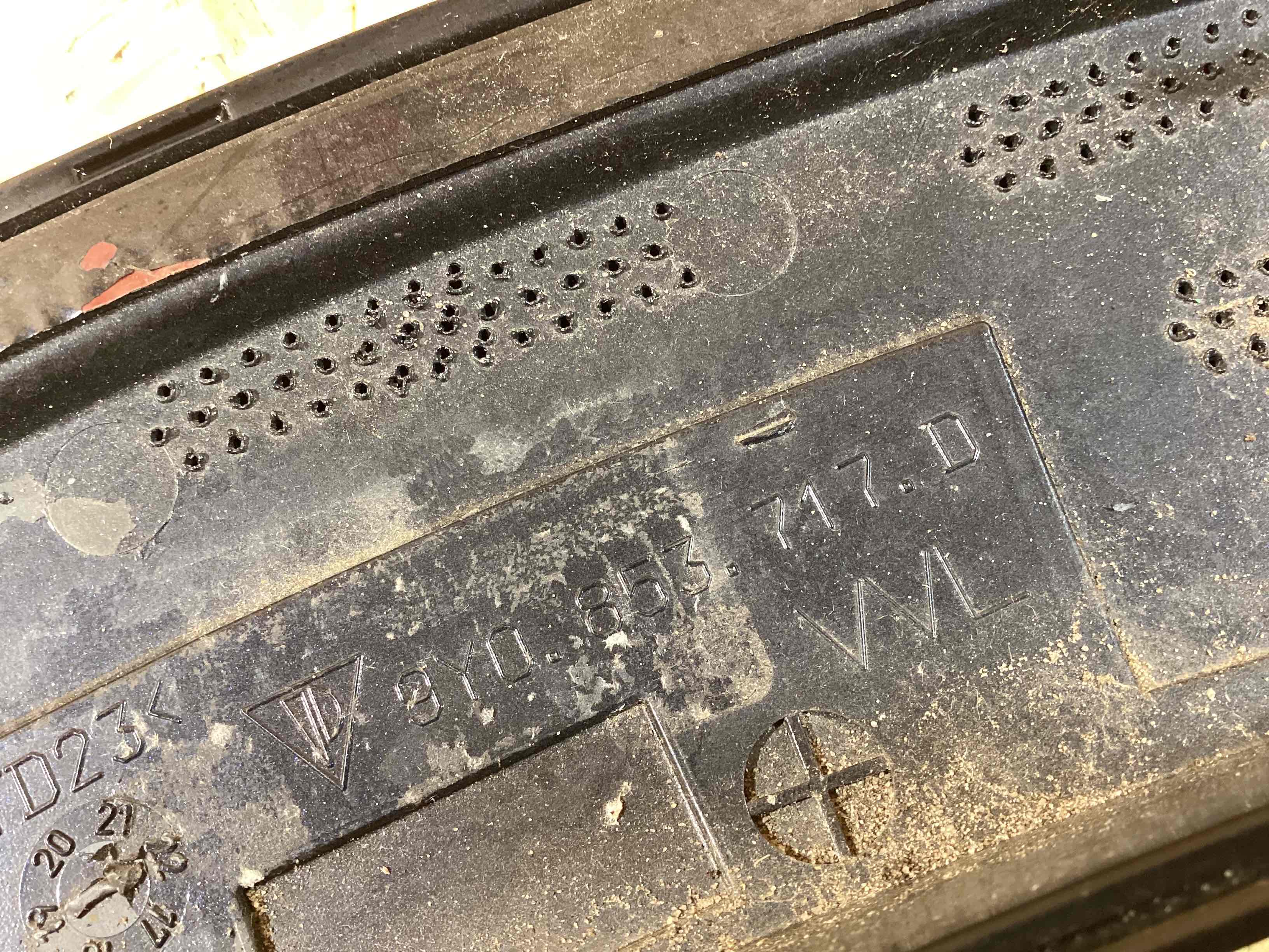 Молдинг арки, накладка на арку Porsche Cayenne 230426-109