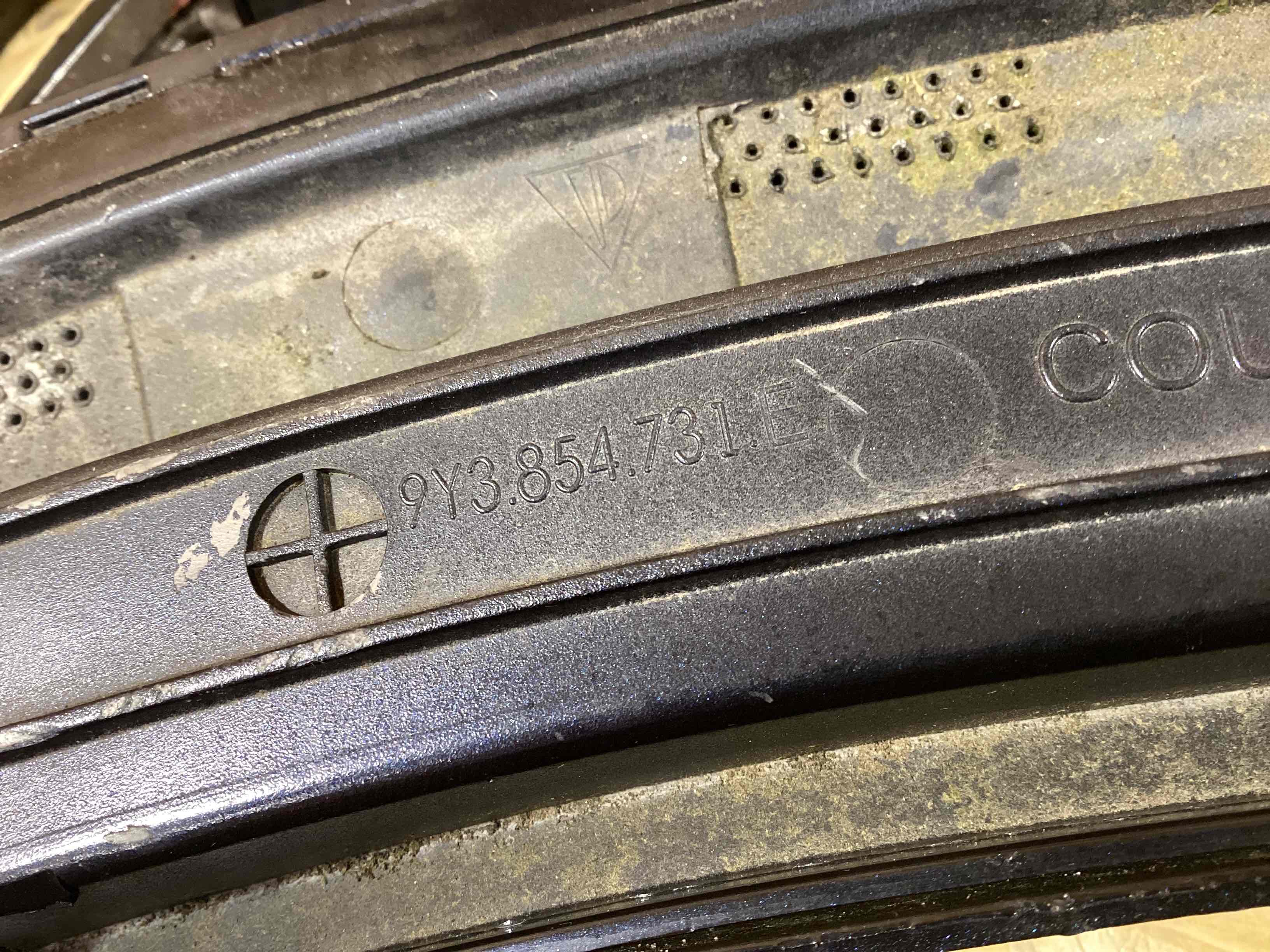 Молдинг арки, накладка на арку Porsche Cayenne 230426-110