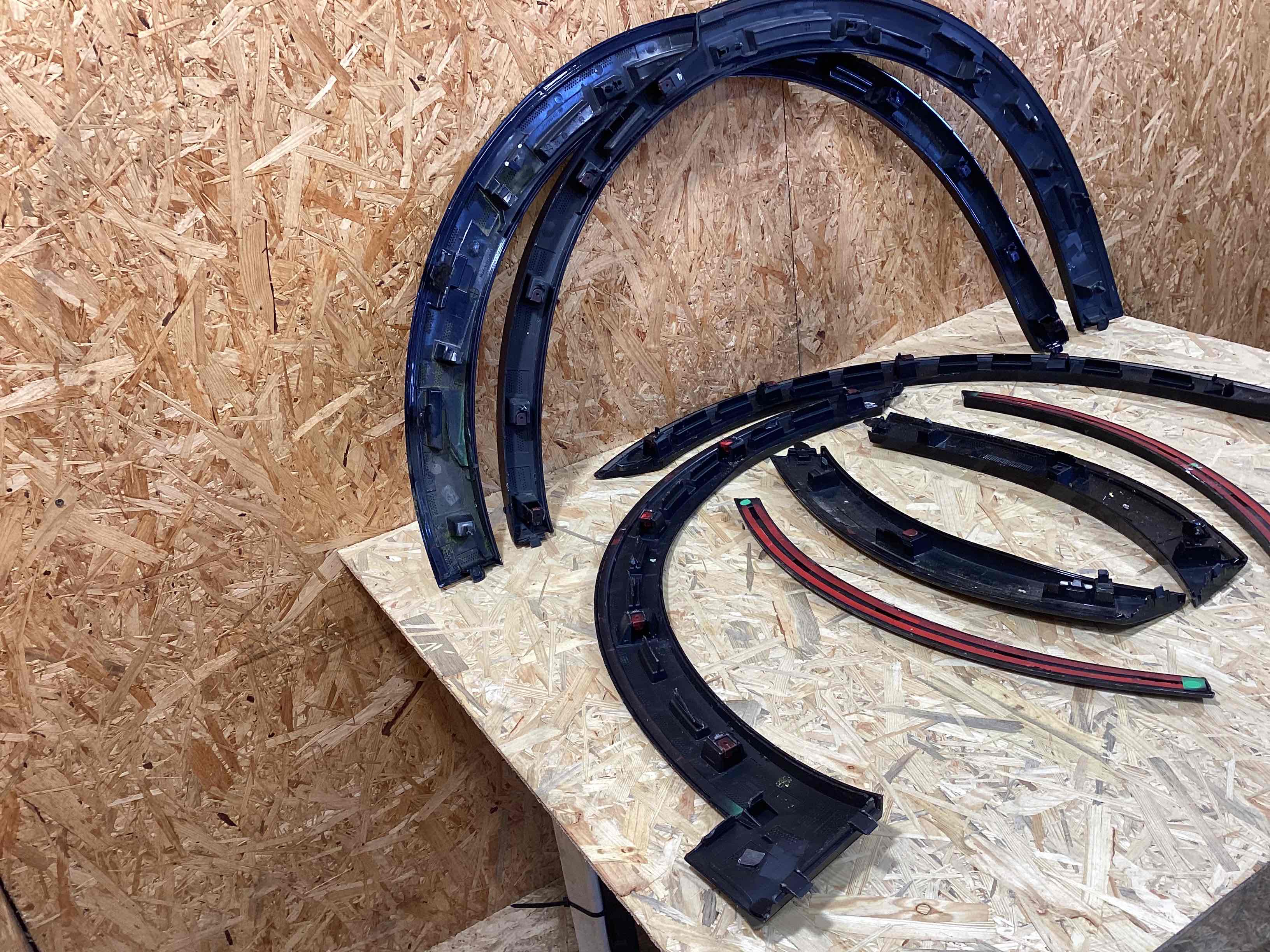 Молдинг арки, накладка на арку Porsche Cayenne 230426-113