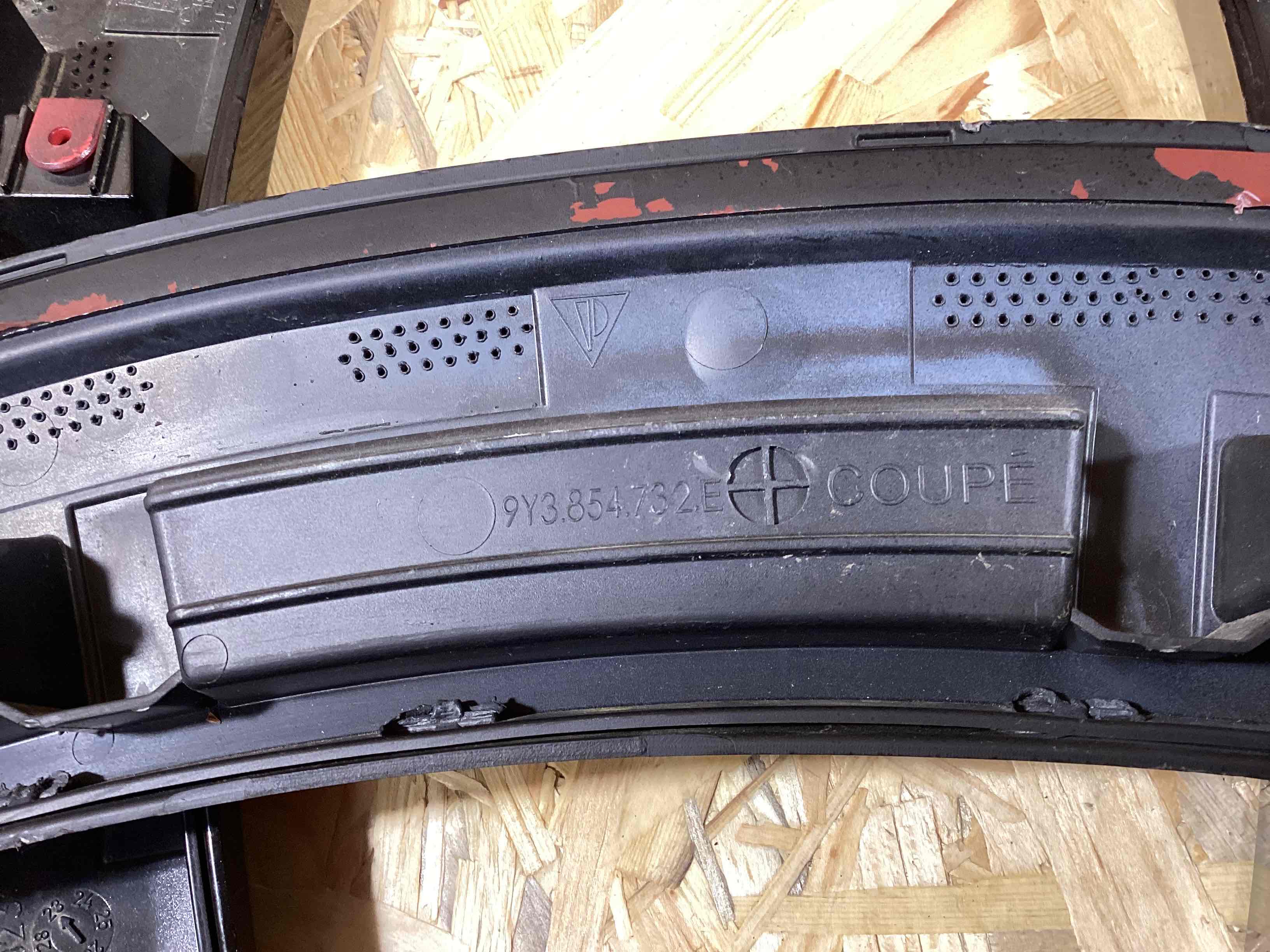 Молдинг арки, накладка на арку Porsche Cayenne 230426-115