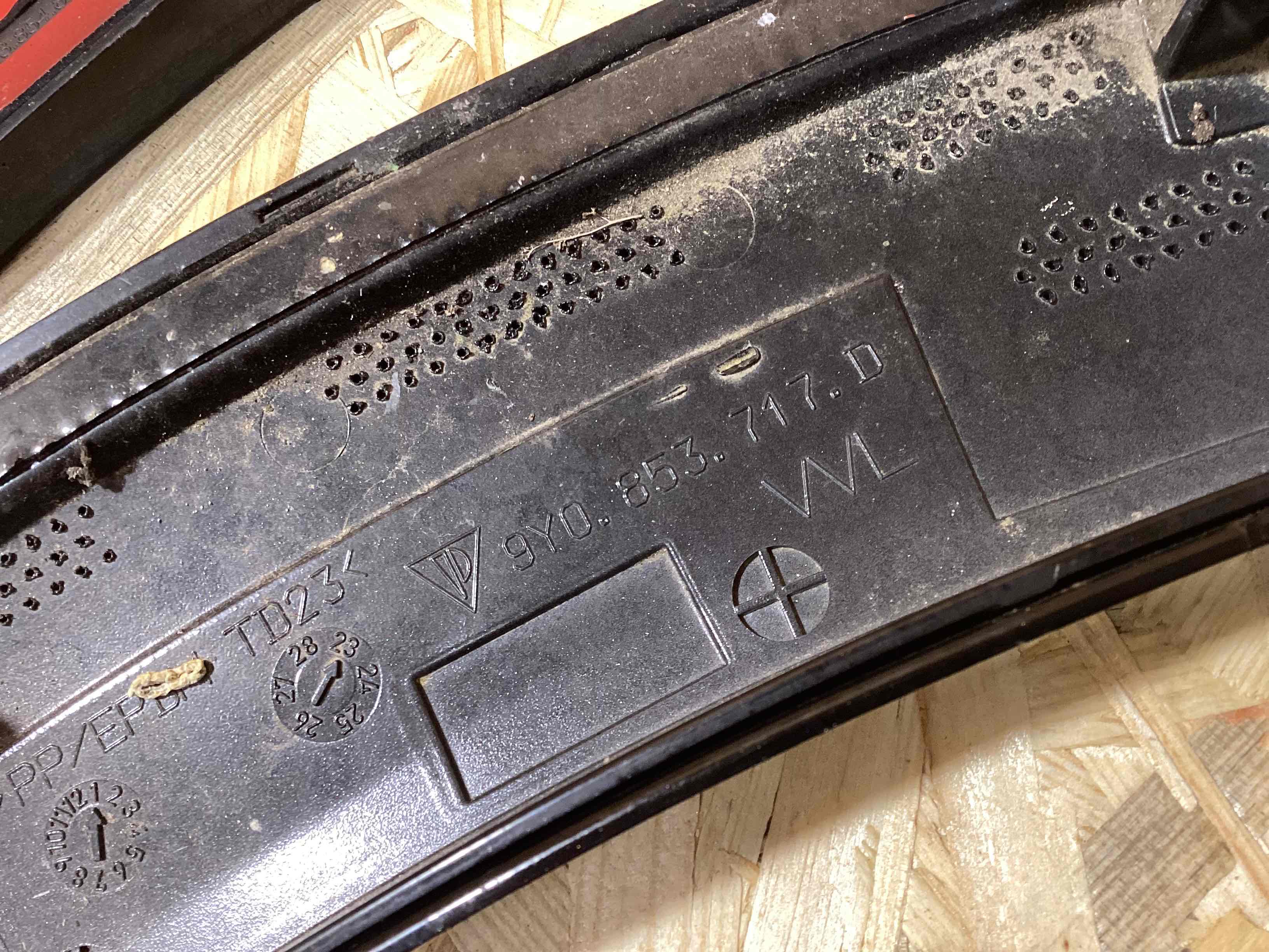 Молдинг арки, накладка на арку Porsche Cayenne 230426-116