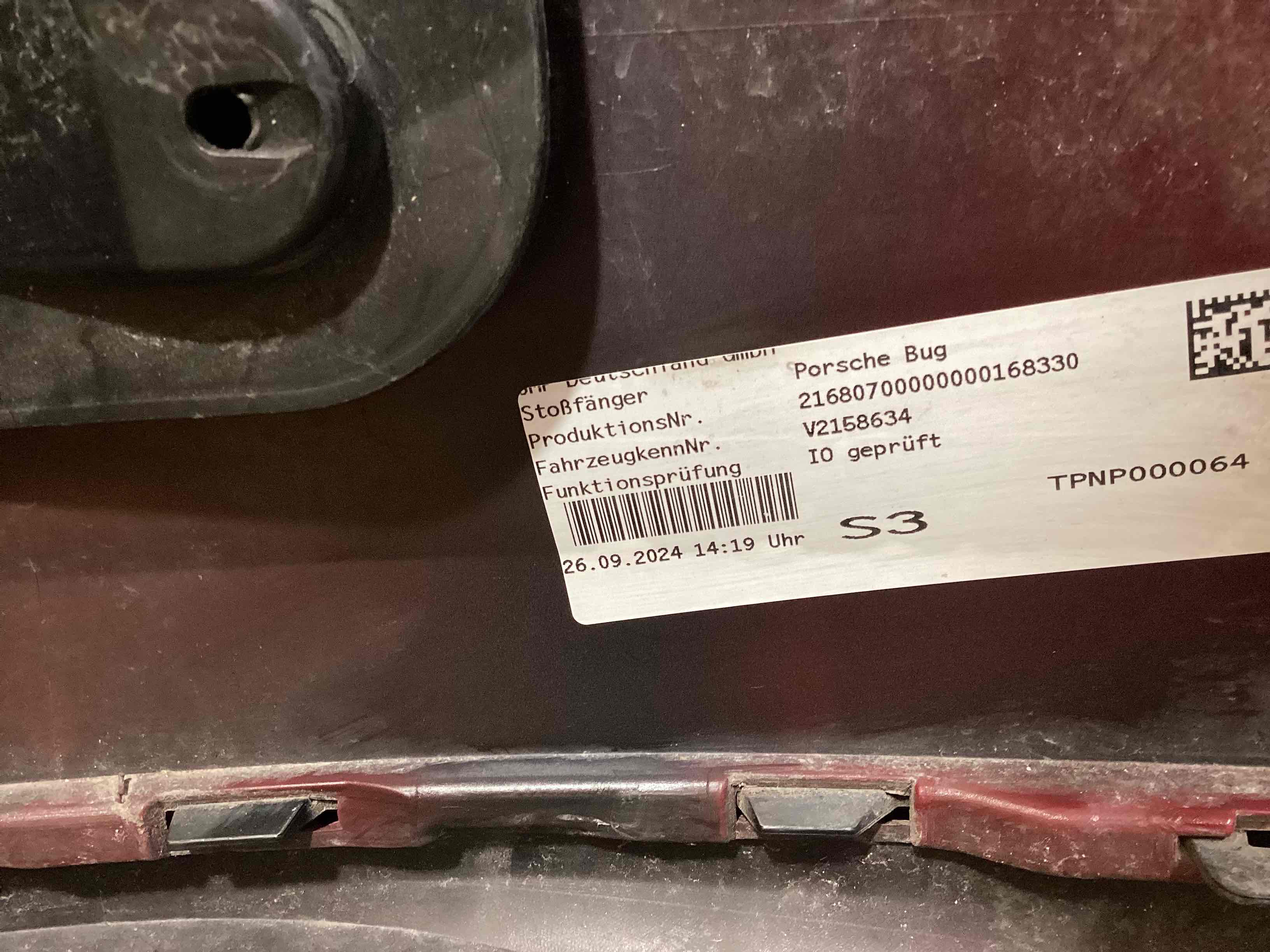 Бампер передний Porsche 911 230426-119