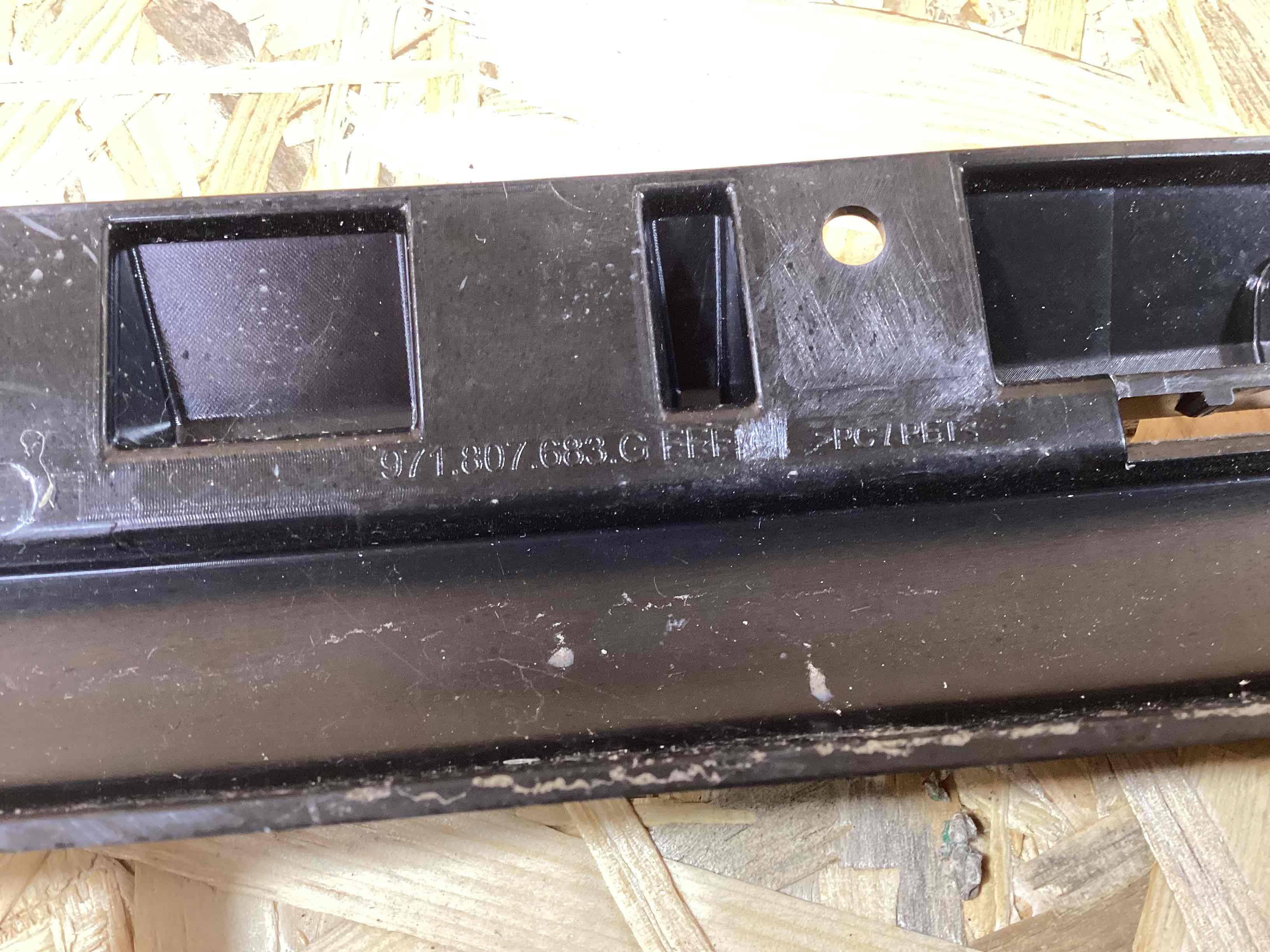 Заглушка, вставка (решетка) в бампер Porsche Panamera 230426-123