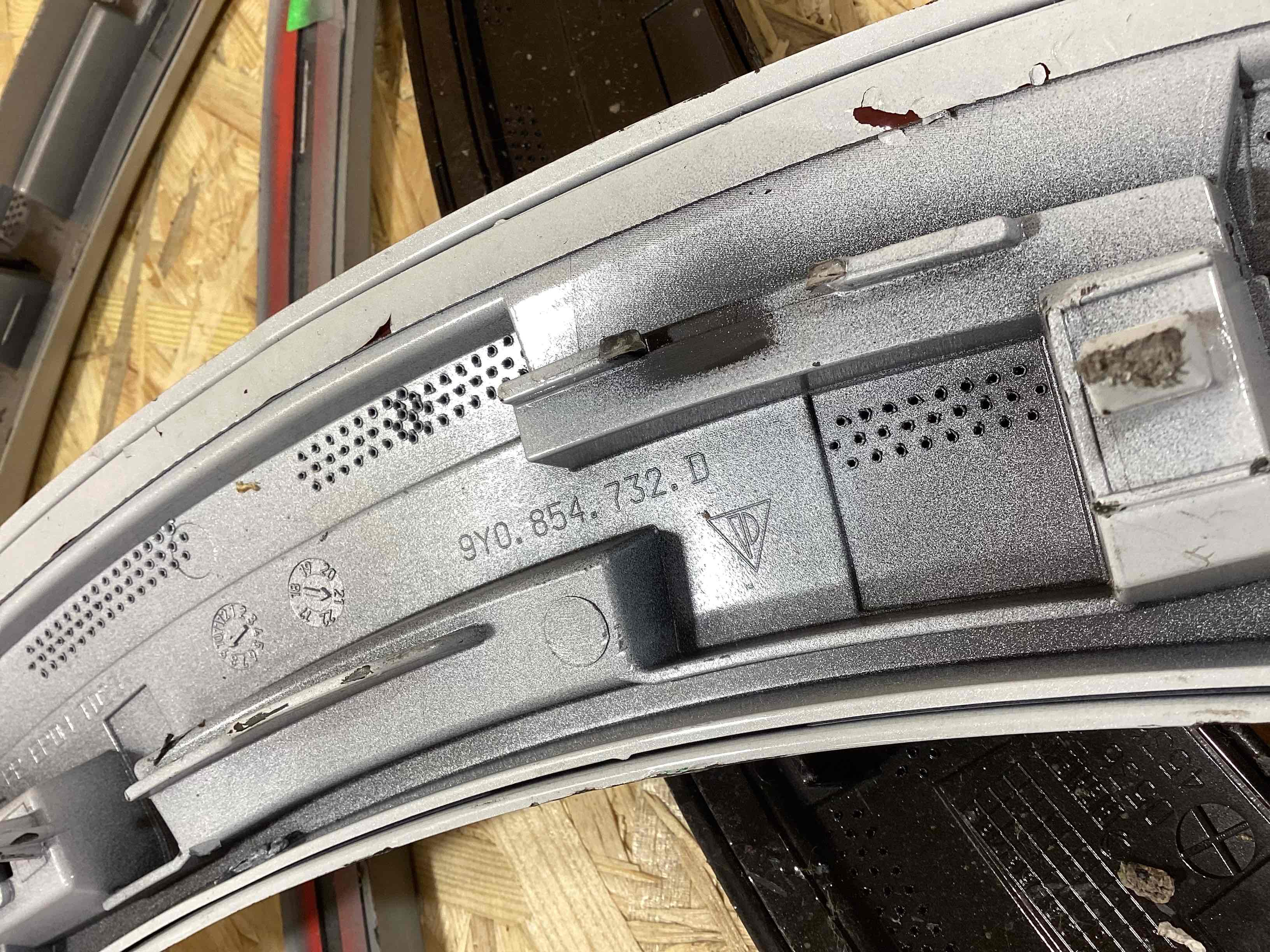 Молдинг арки, накладка на арку Porsche Cayenne 230426-126