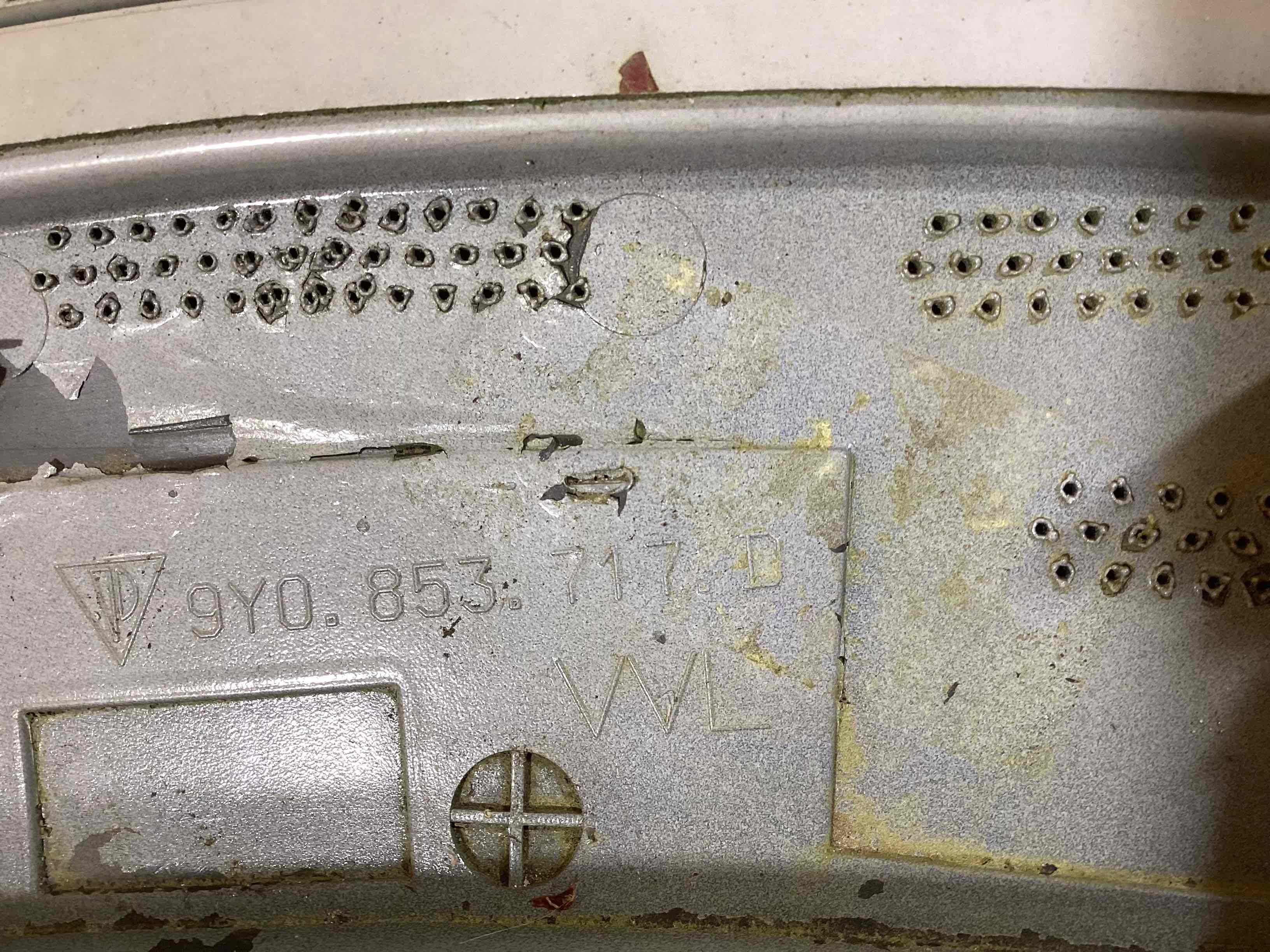 Молдинг арки, накладка на арку Porsche Cayenne 230426-126