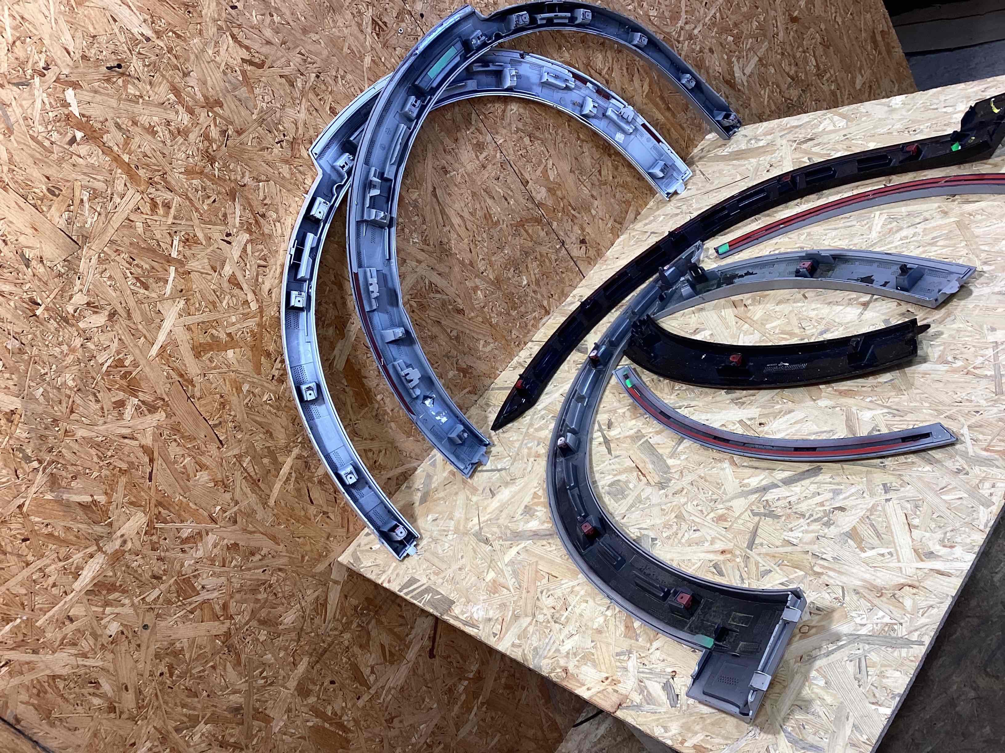 Молдинг арки, накладка на арку Porsche Cayenne 230426-128