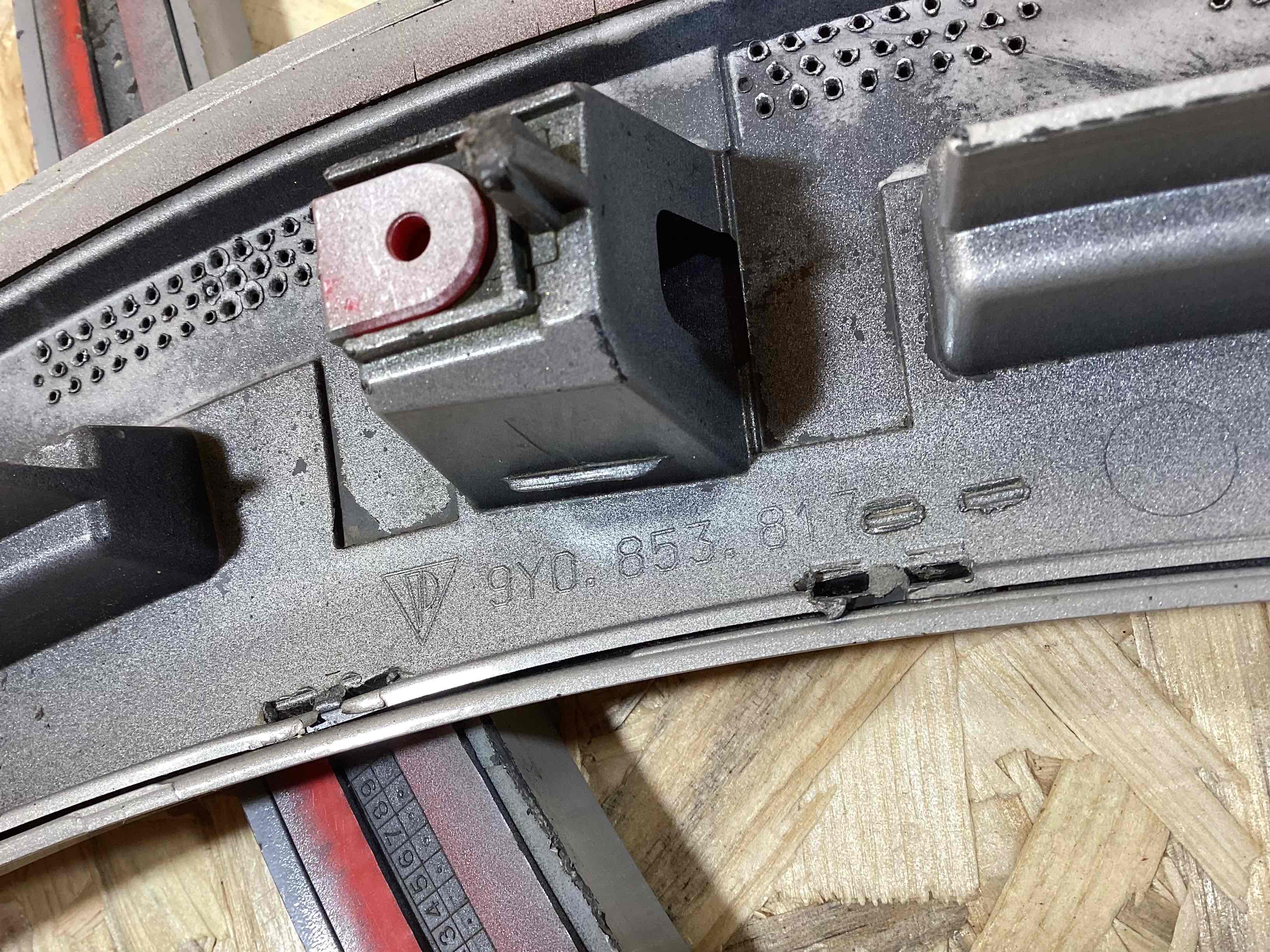 Молдинг арки, накладка на арку Porsche Cayenne 230426-129