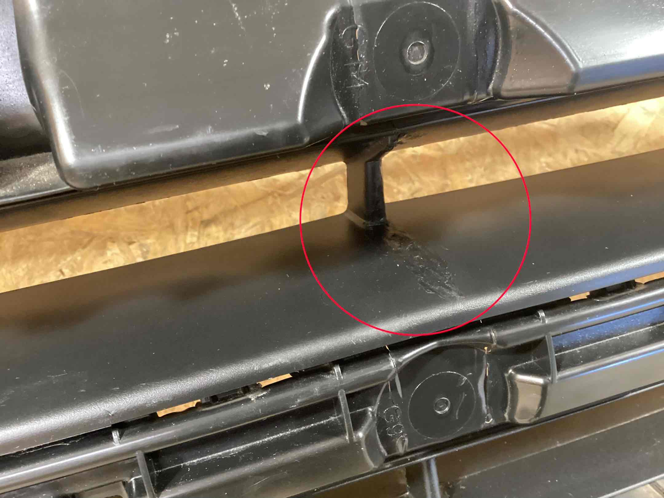 Заглушка, вставка (решетка) в бампер Porsche Macan 230726-111