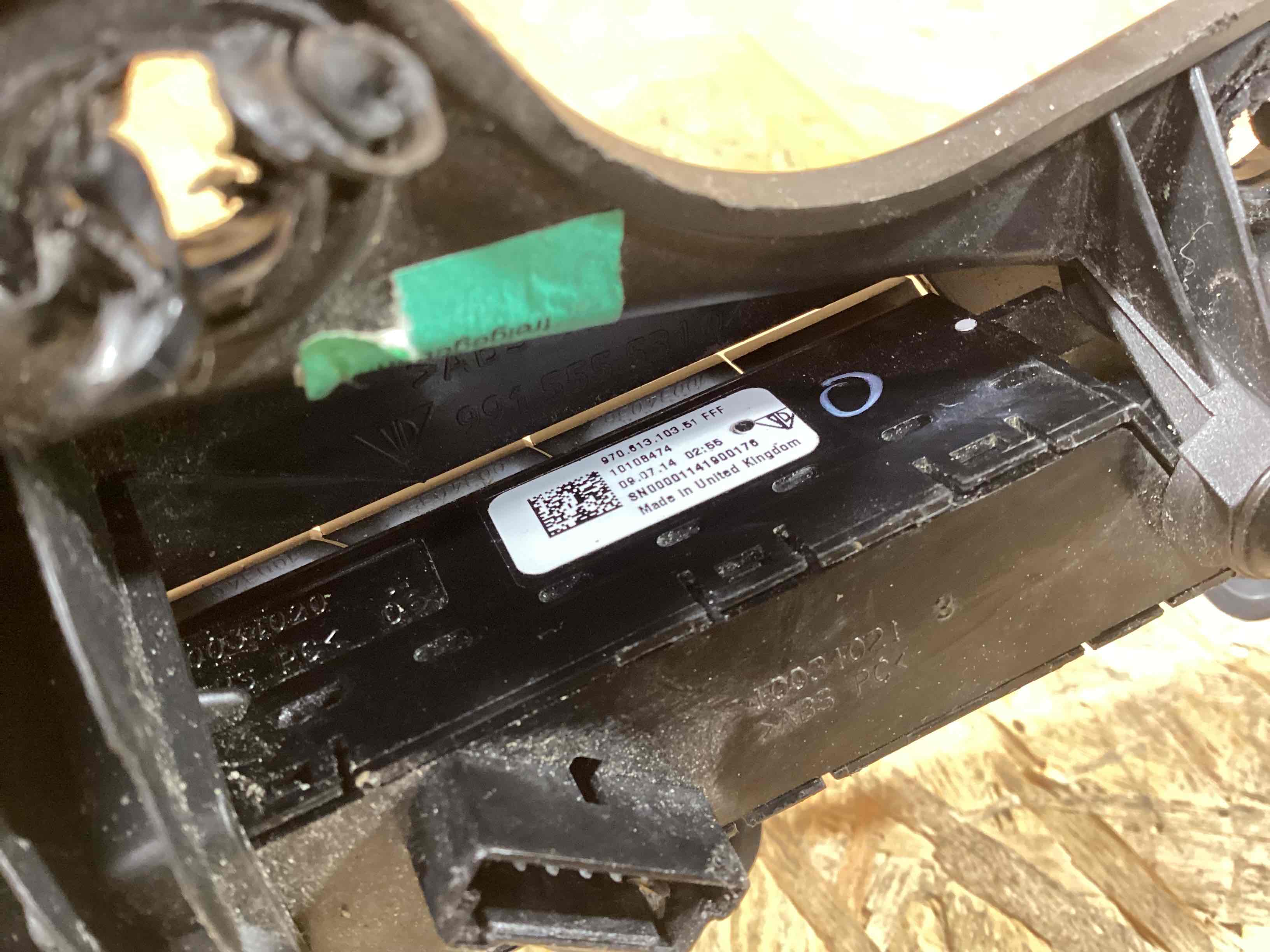 Консоль Porsche 911 230926-126