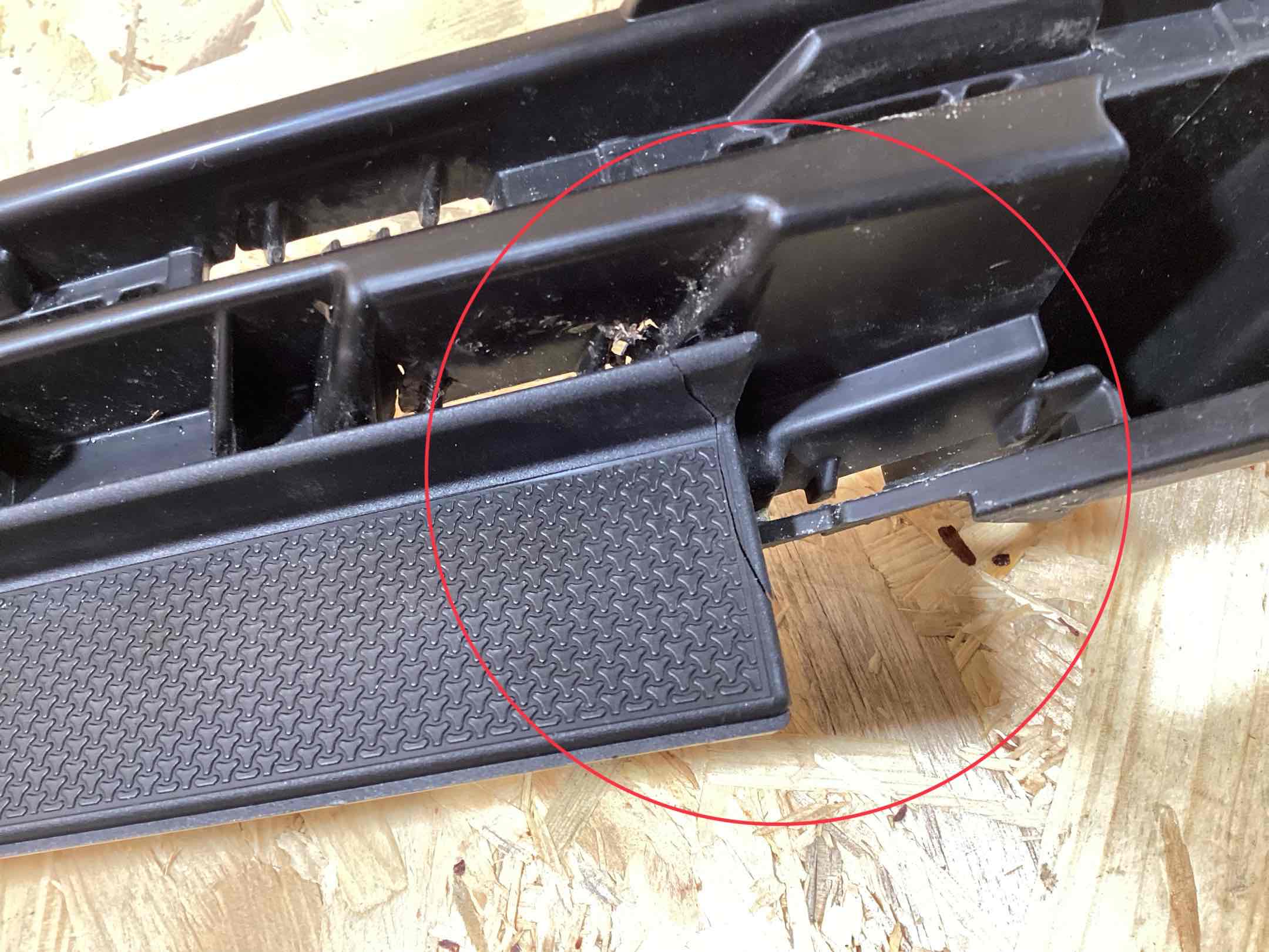 Заглушка, вставка (решетка) в бампер Porsche Cayenne 240326-119