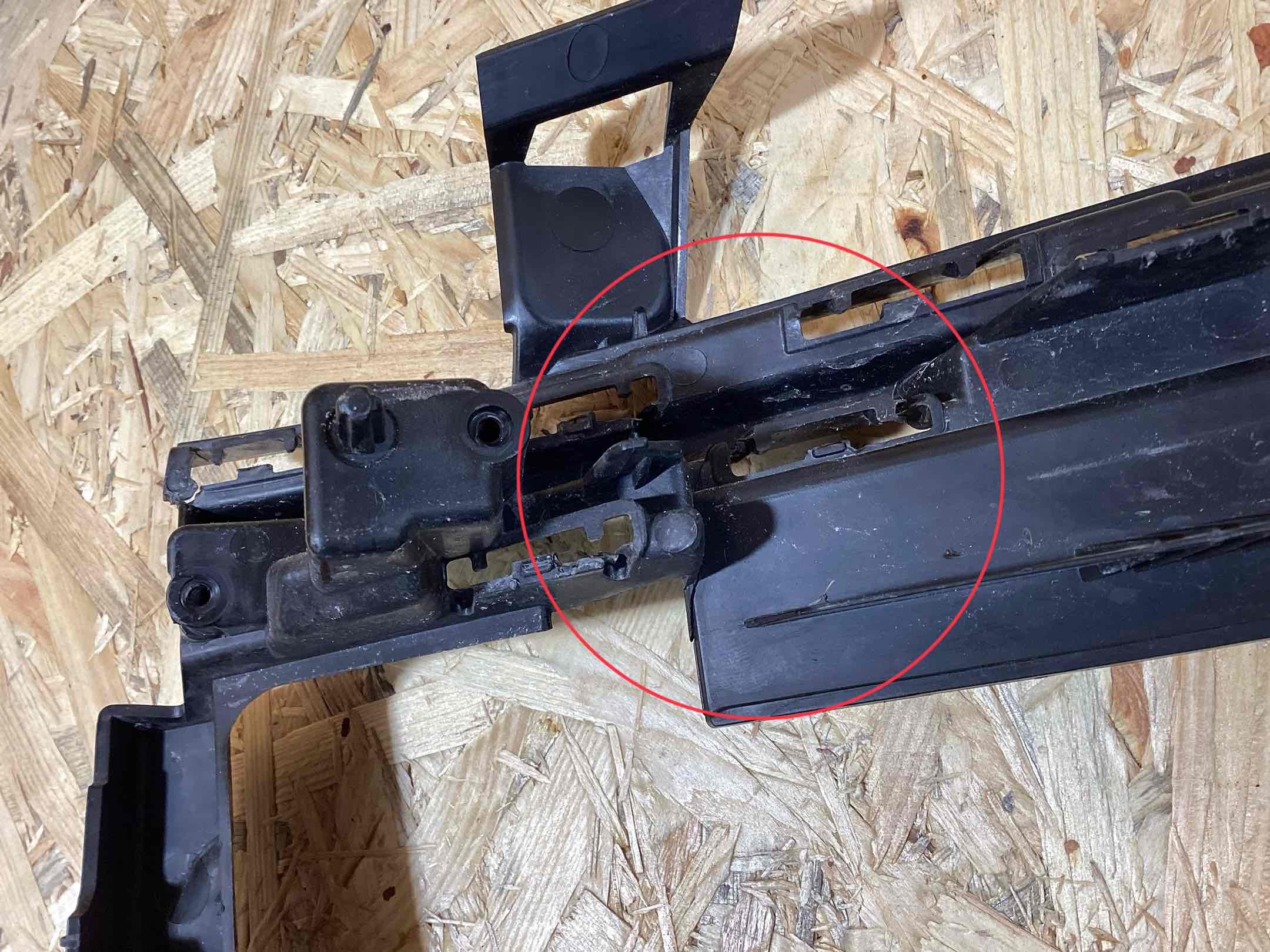 Заглушка, вставка (решетка) в бампер Porsche Cayenne 240326-119