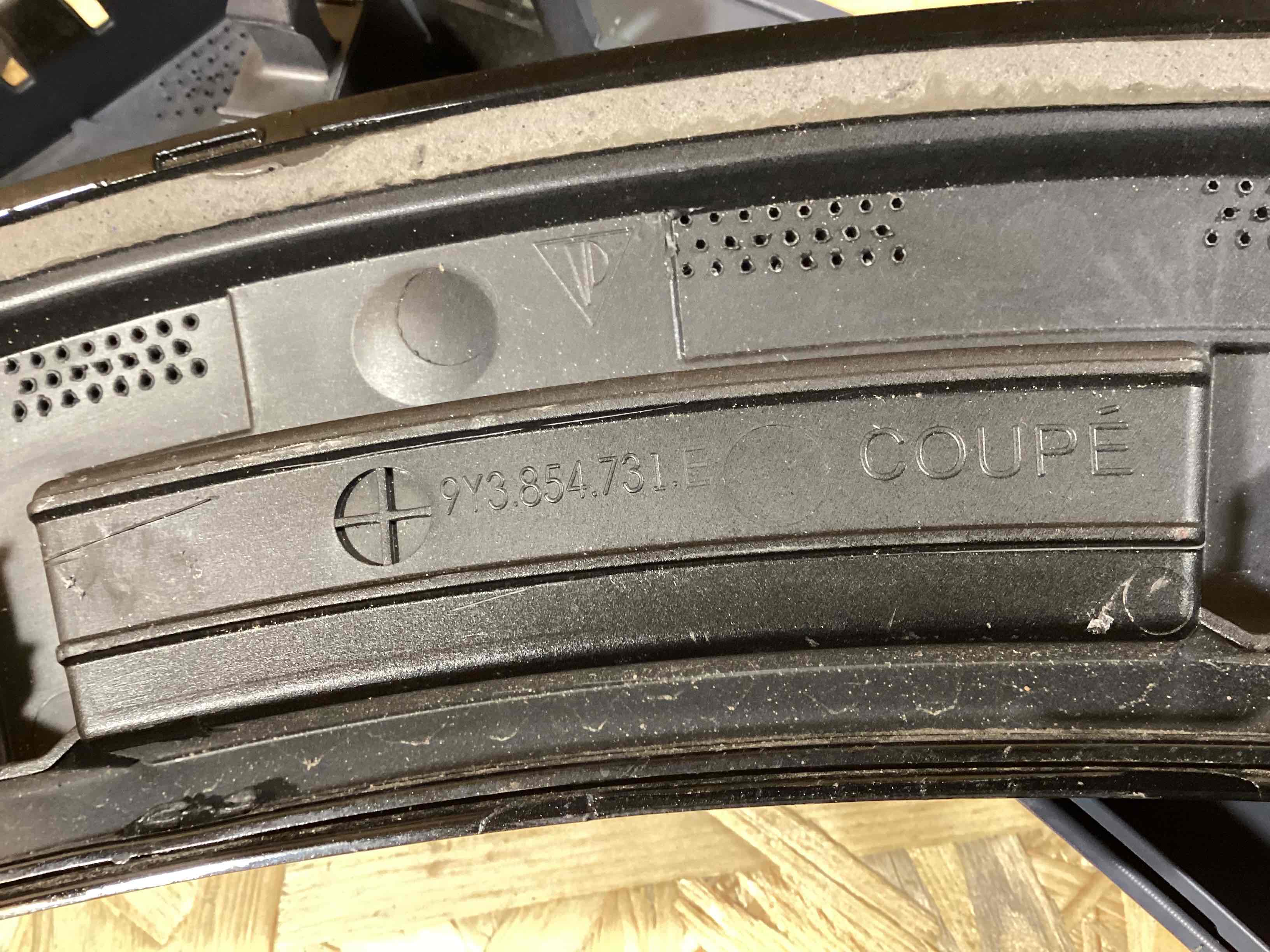 Молдинг арки, накладка на арку Porsche Cayenne 240426-101