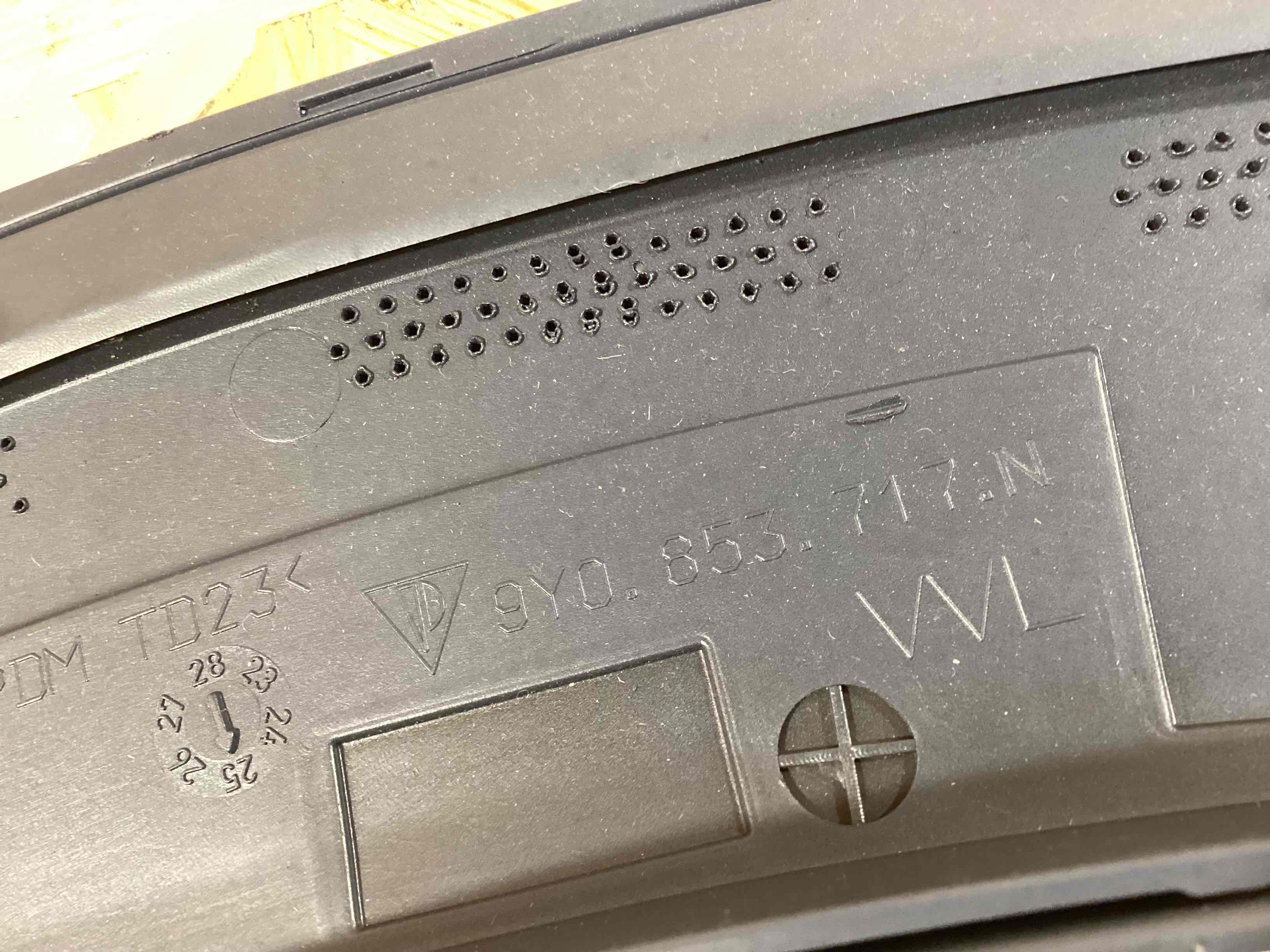 Молдинг арки, накладка на арку Porsche Cayenne 240426-101