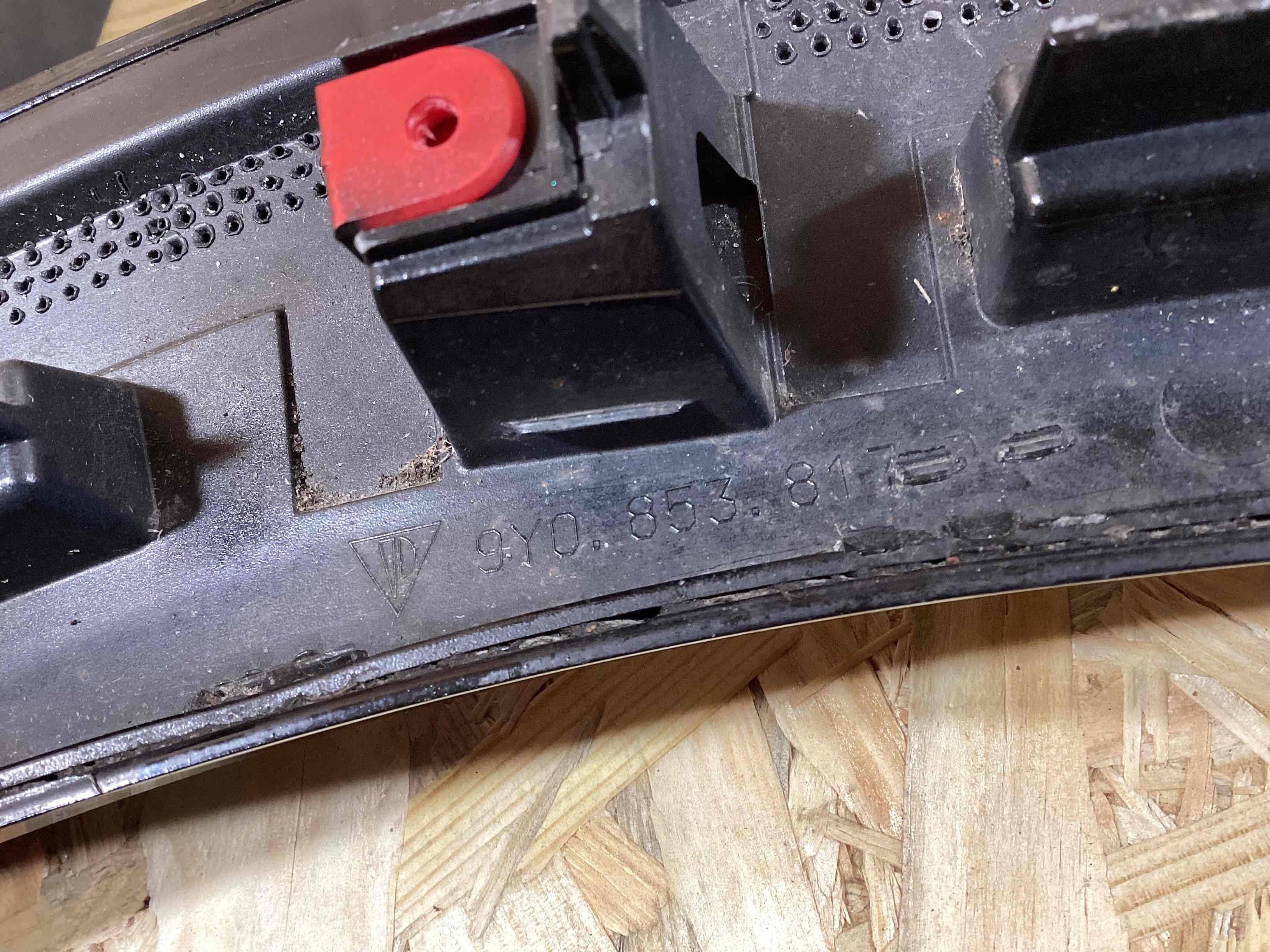 Молдинг арки, накладка на арку Porsche Cayenne 240426-102