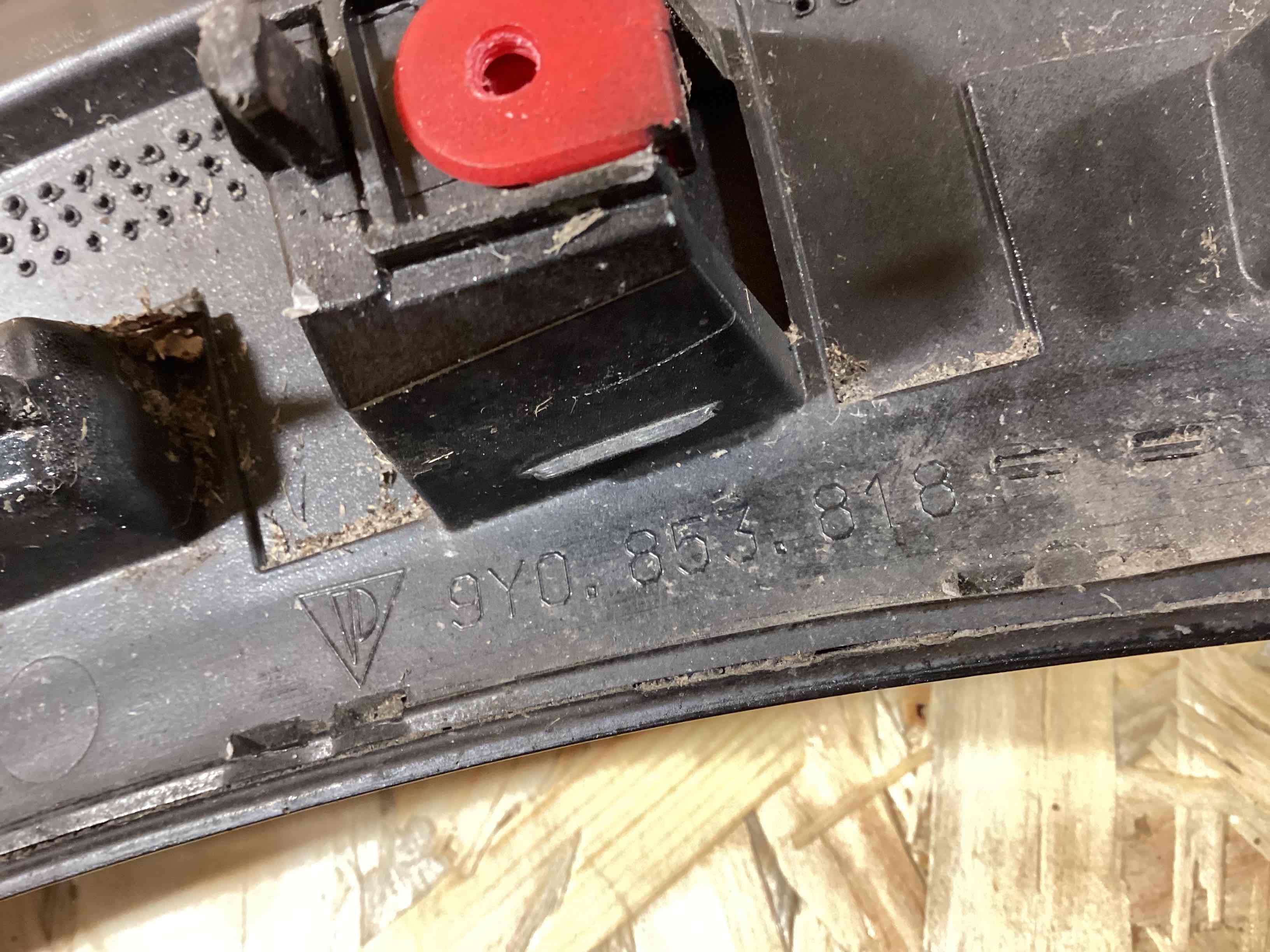 Молдинг арки, накладка на арку Porsche Cayenne 240426-103