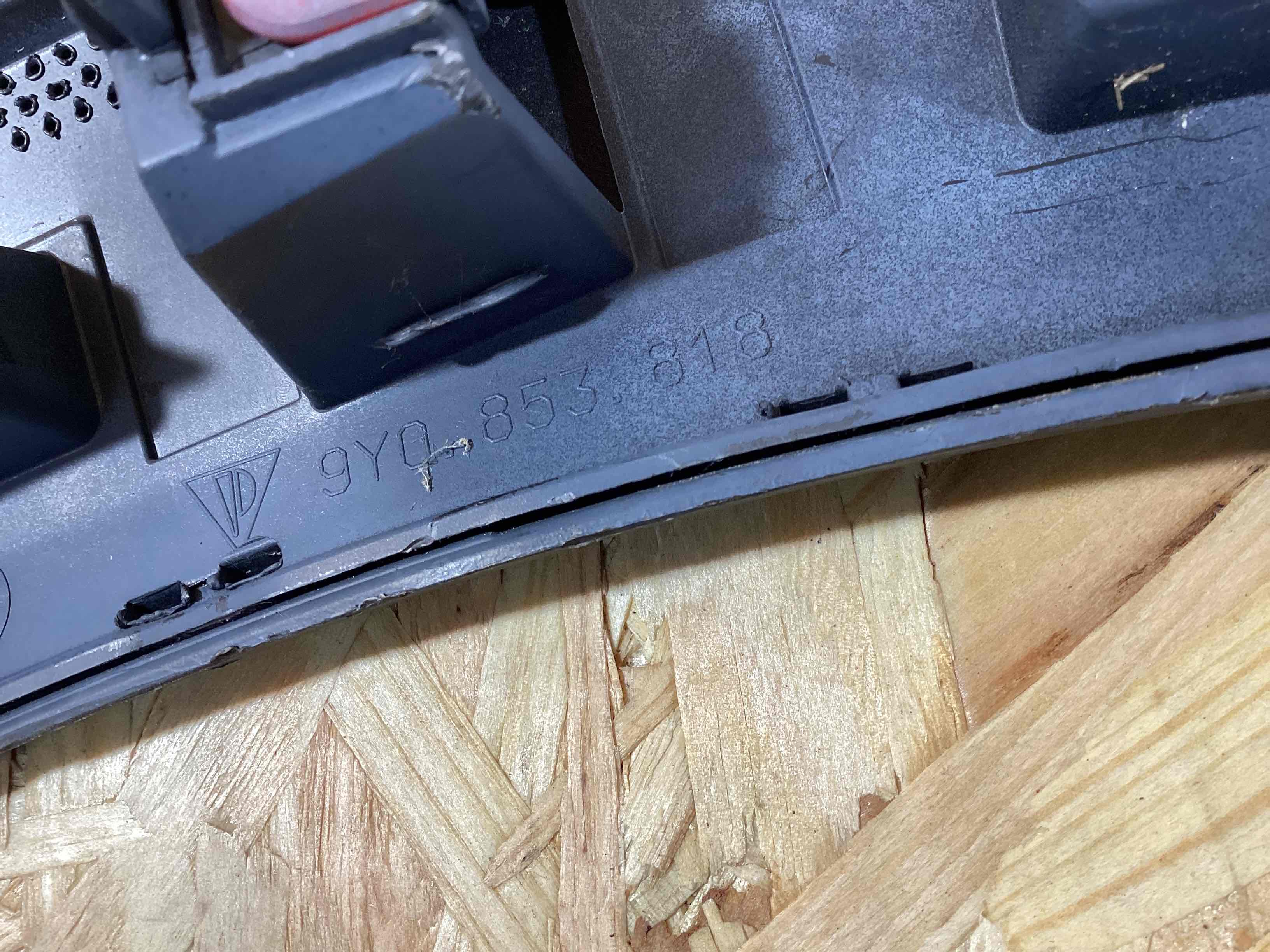 Молдинг арки, накладка на арку Porsche Cayenne 240426-106