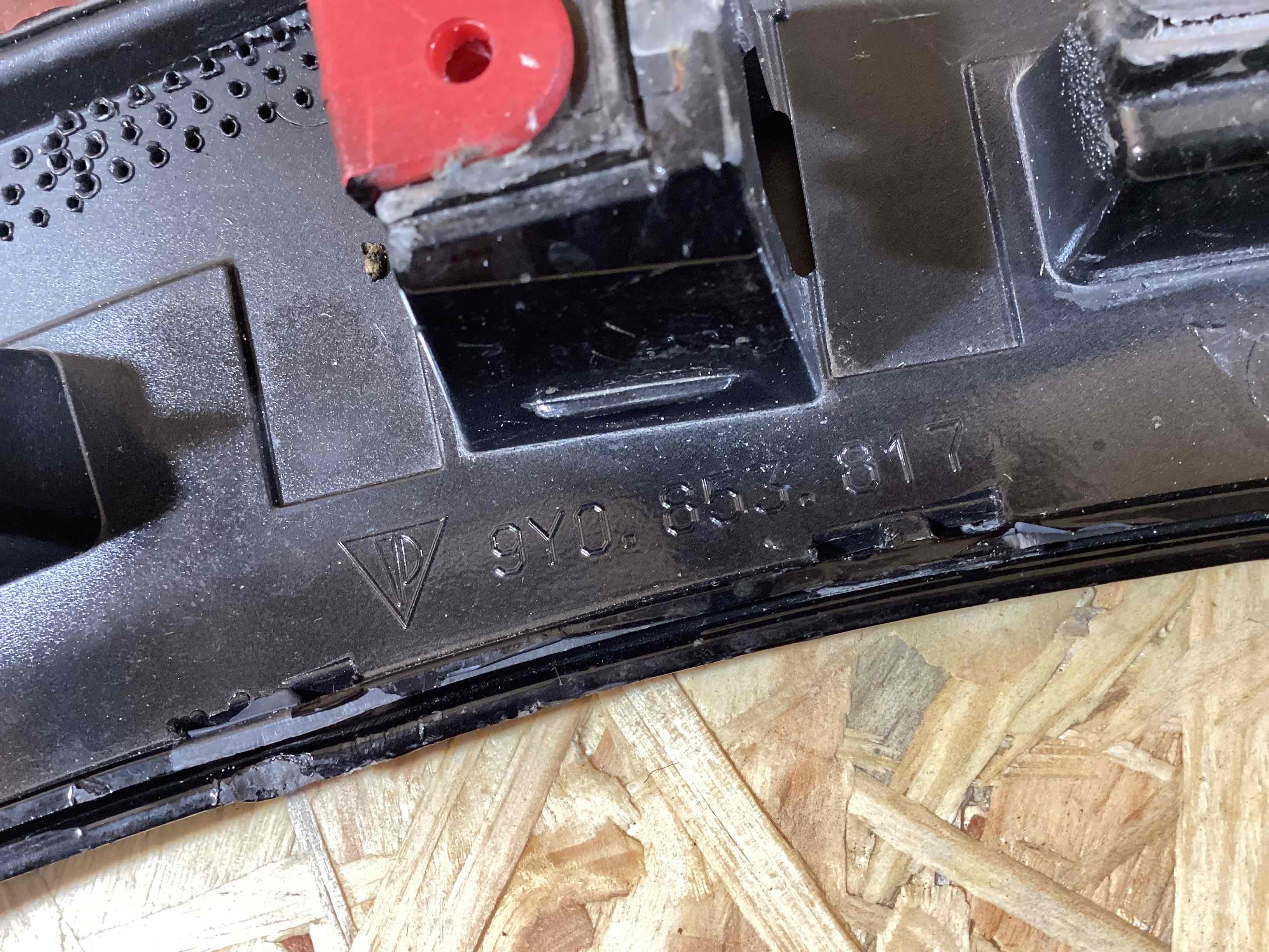 Молдинг арки, накладка на арку Porsche Cayenne 240426-112