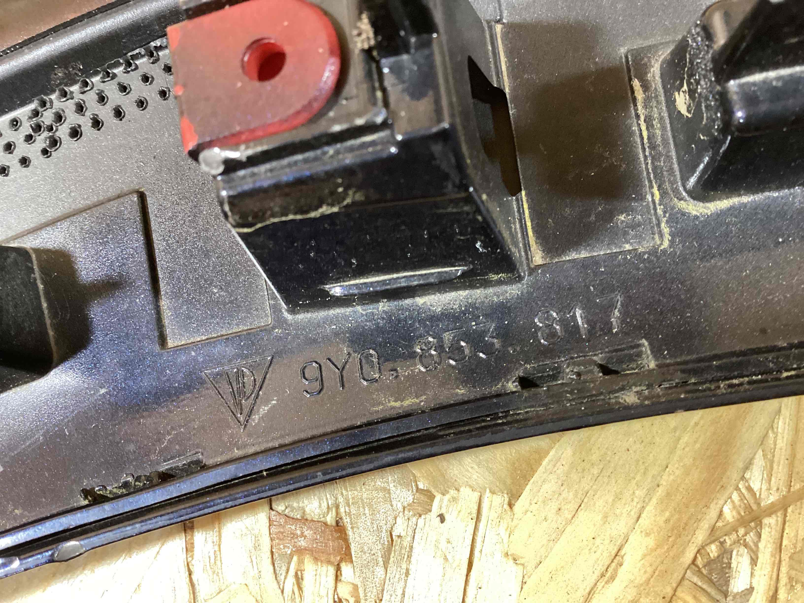 Молдинг арки, накладка на арку Porsche Cayenne 240426-113