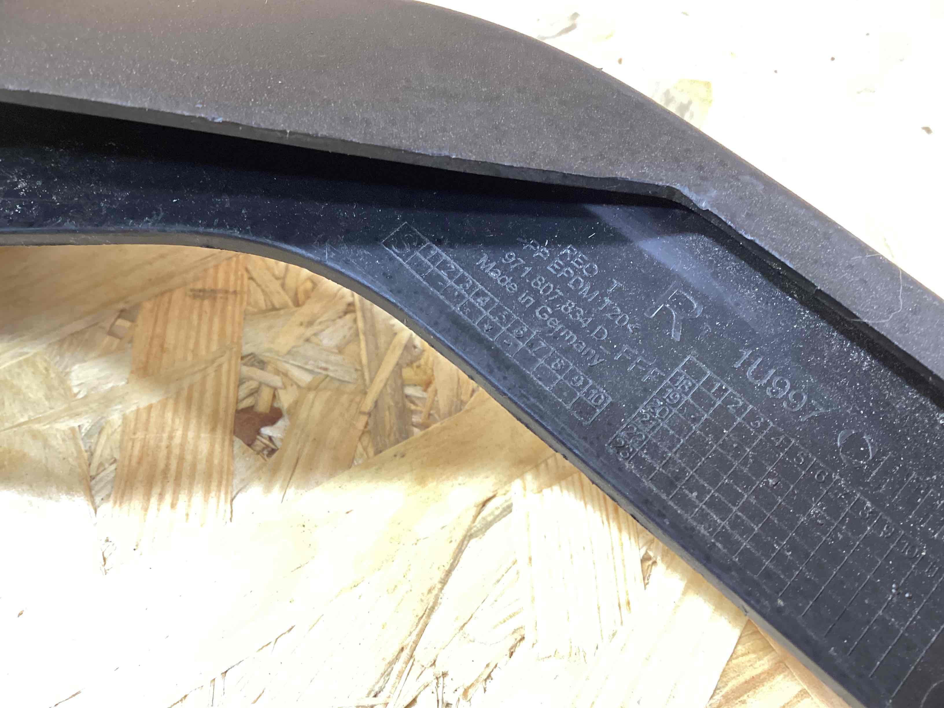 Заглушка, вставка (решетка) в бампер Porsche Panamera 240426-127