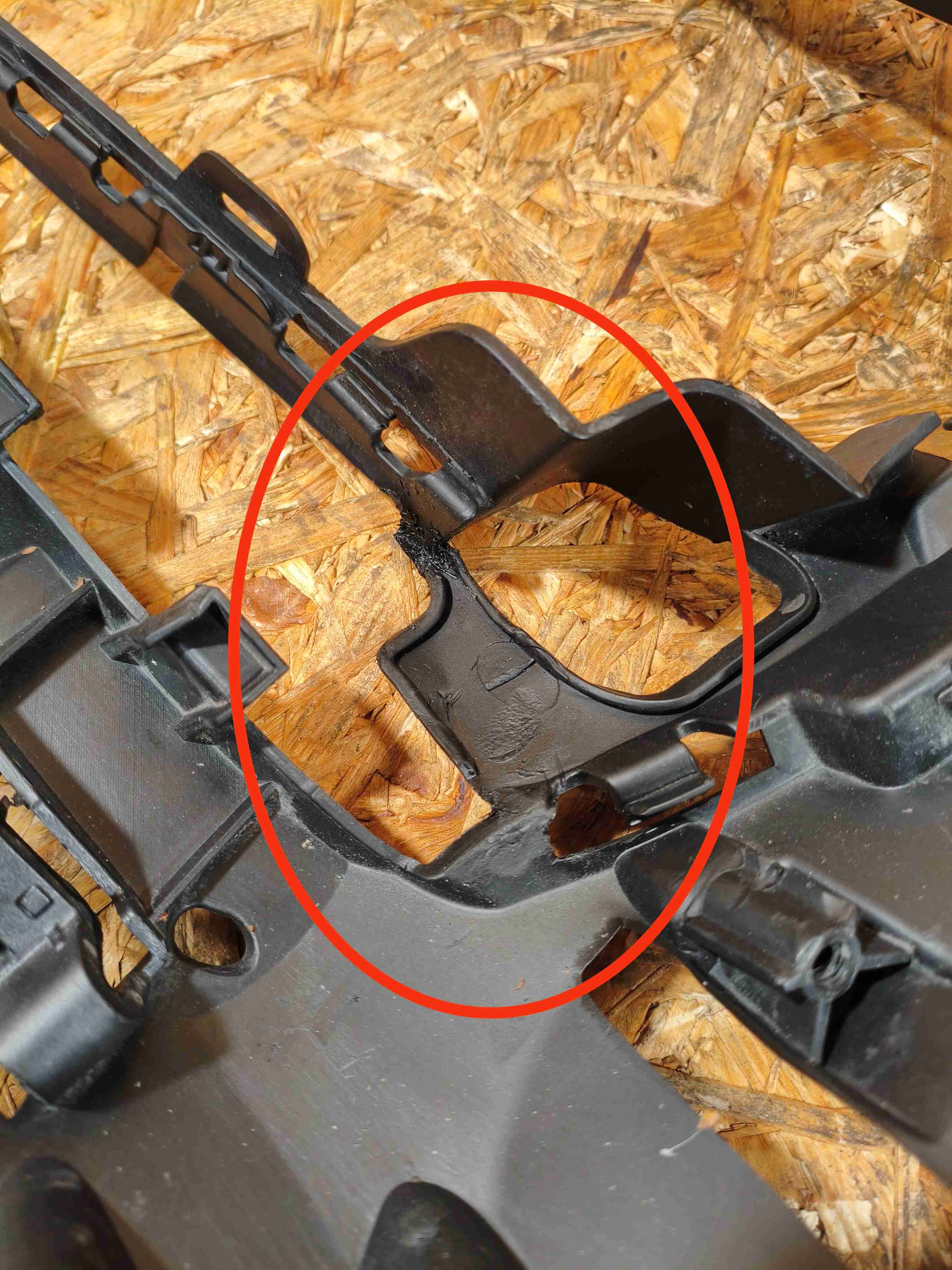 Заглушка, вставка (решетка) в бампер Porsche 911 241125-132