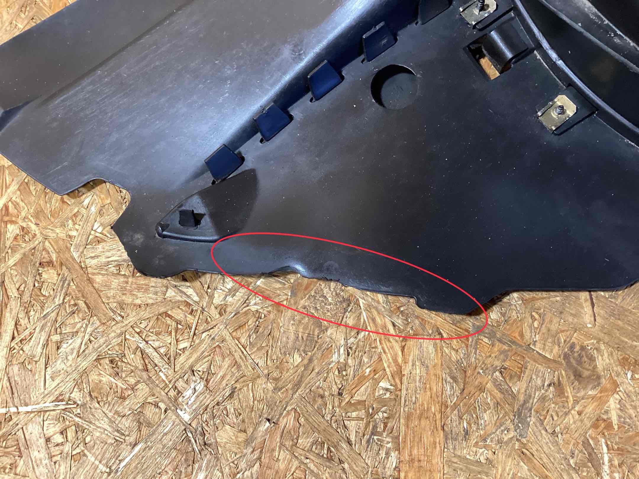 Защита арок передняя левая (подкрылок) Porsche 911 250226-119