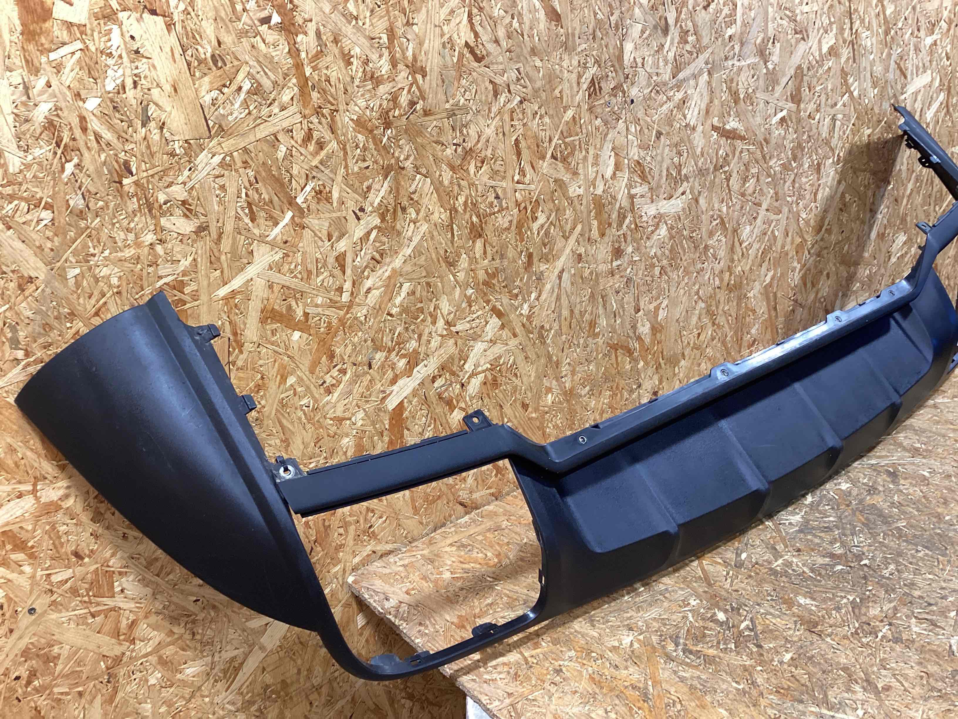 Накладка на бампер Porsche Cayenne 250226-120