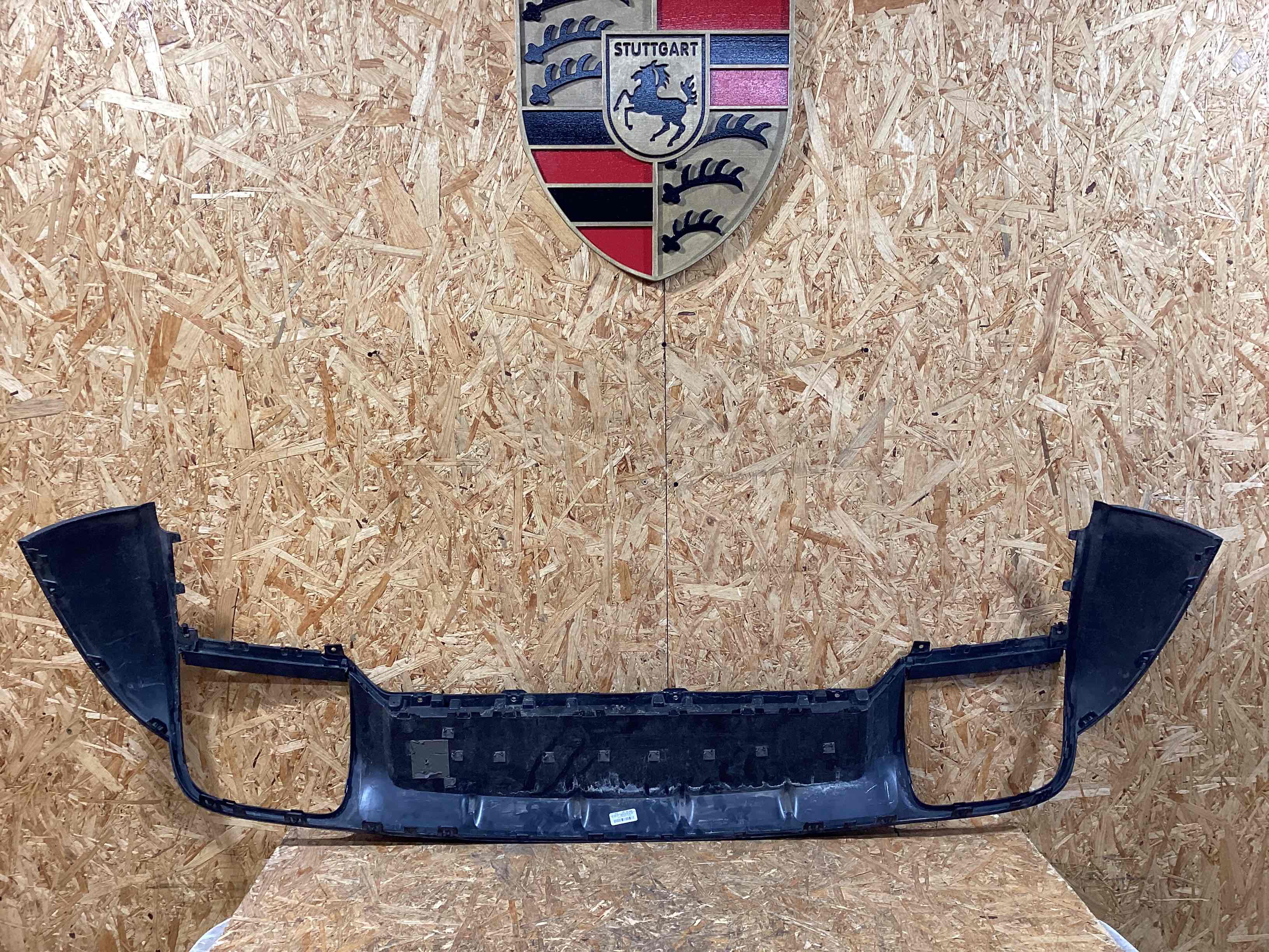 Накладка на бампер Porsche Cayenne 250226-120