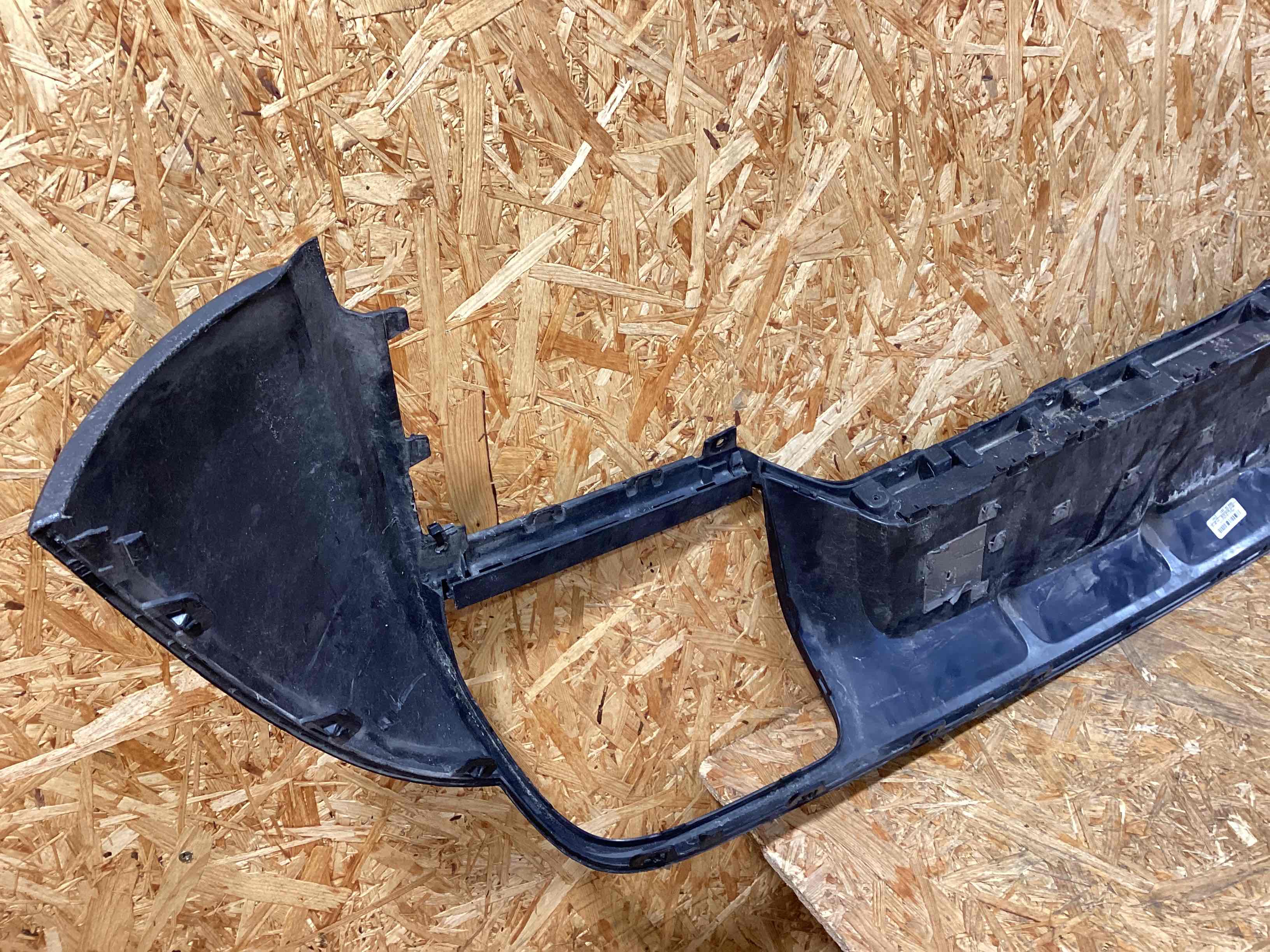 Накладка на бампер Porsche Cayenne 250226-120